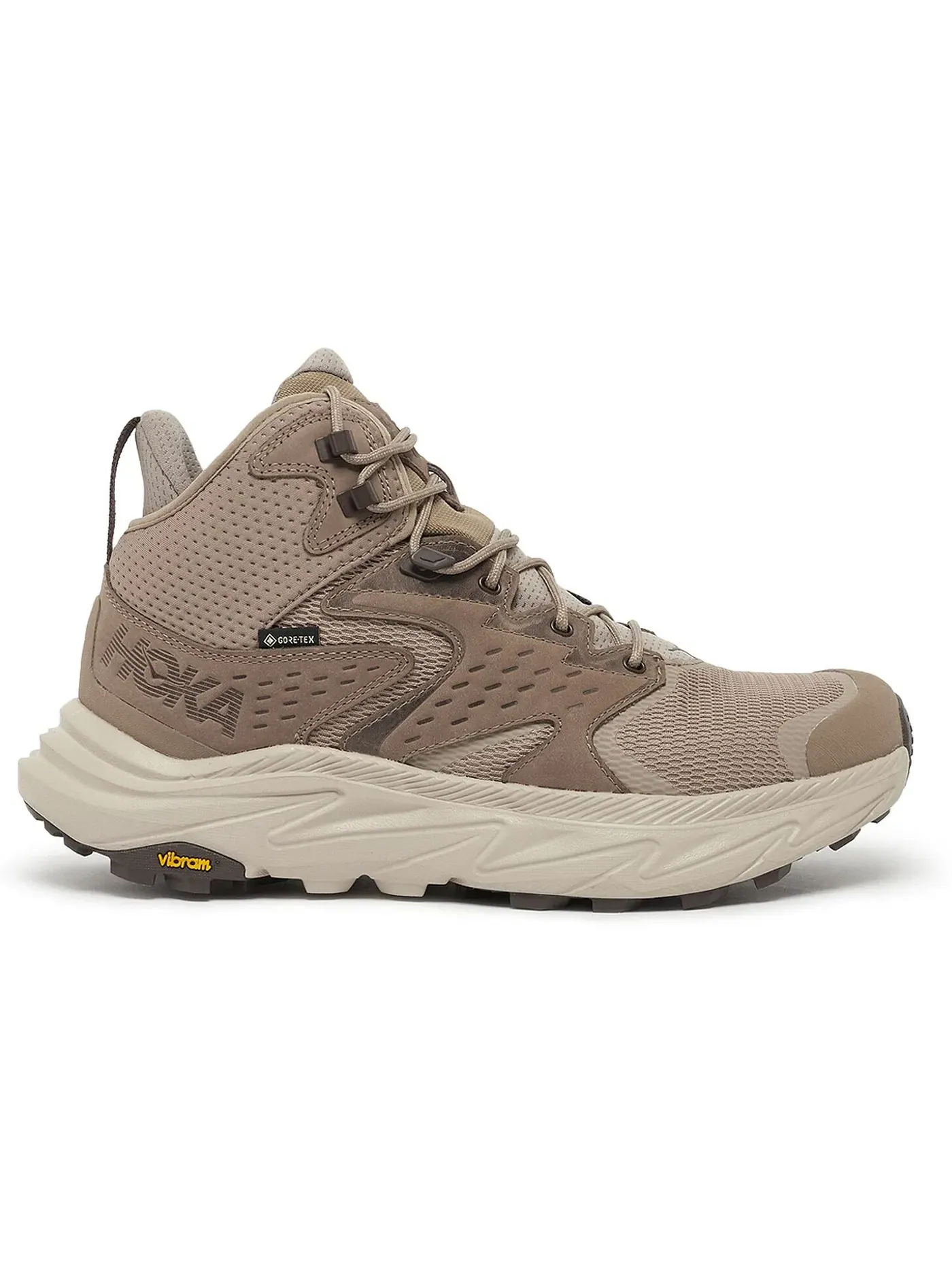 Мужские кроссовки для бега с мембраной Hoka One One Anacapa 2 Mid Gore-Tex Hoka One One — изображение 1 из 1, бежевый