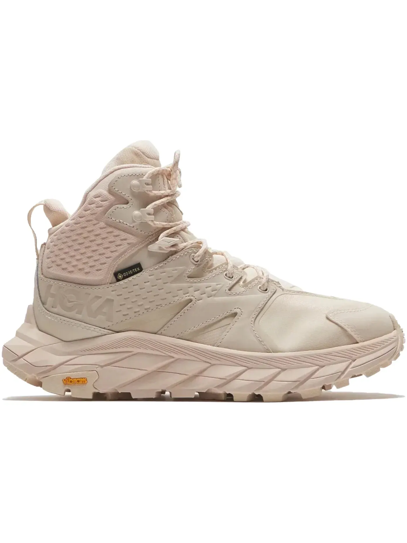 Женские трекинговые ботинки с мембраной Gore-Tex Hoka One One Anacapa Mid Gore-Tex — изображение 1 из 1, песочный