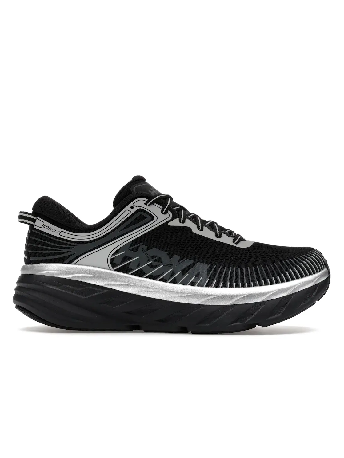 Мужские кроссовки для бега Hoka One One Bondi 7 — изображение 1 из 4, черный