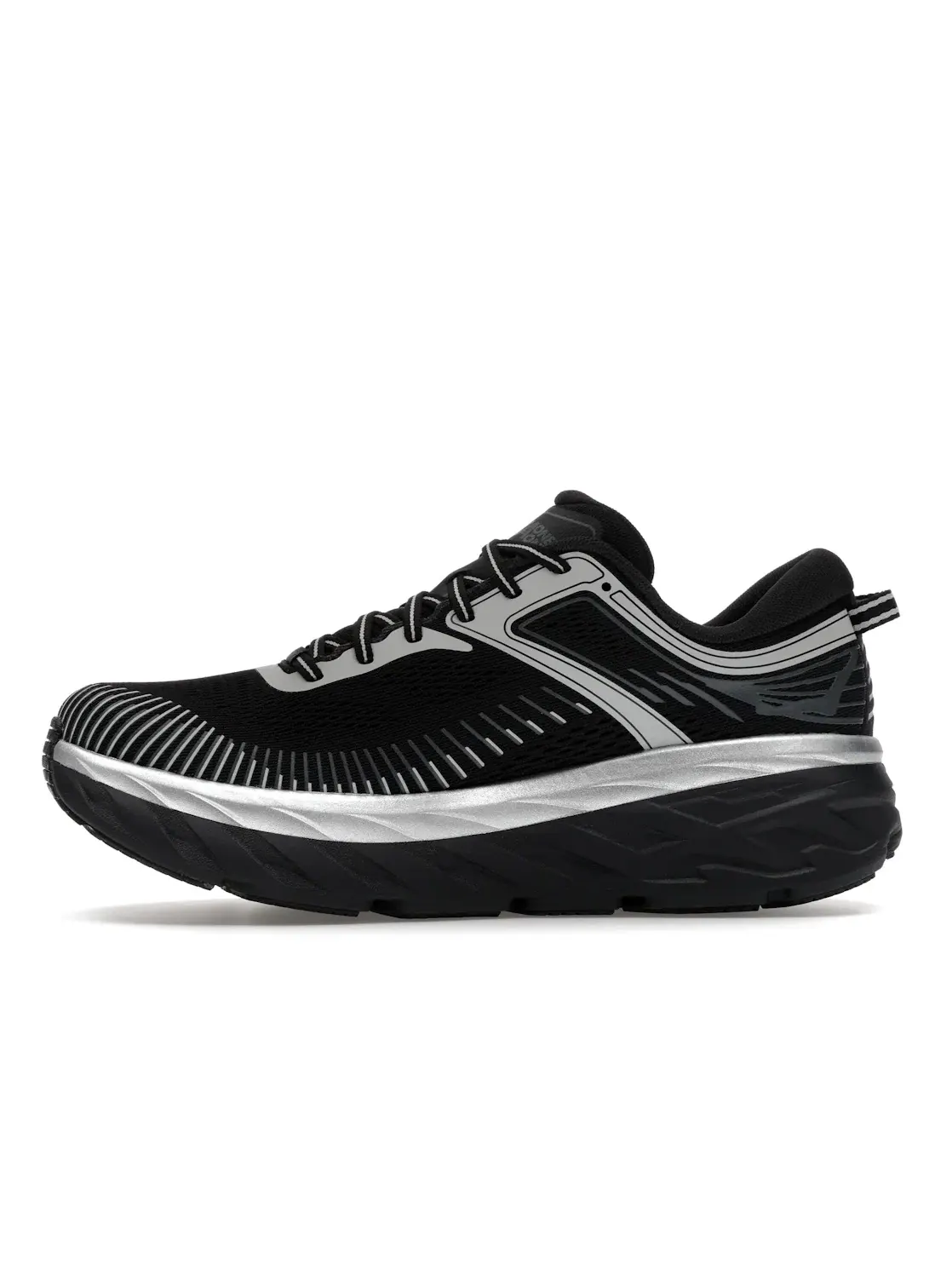 Мужские кроссовки для бега Hoka One One Bondi 7 — изображение 3 из 4, черный