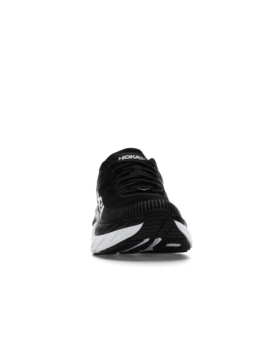 Женские кроссовки для бега Bondi 7 Hoka One One — изображение 2 из 4, черный/белый