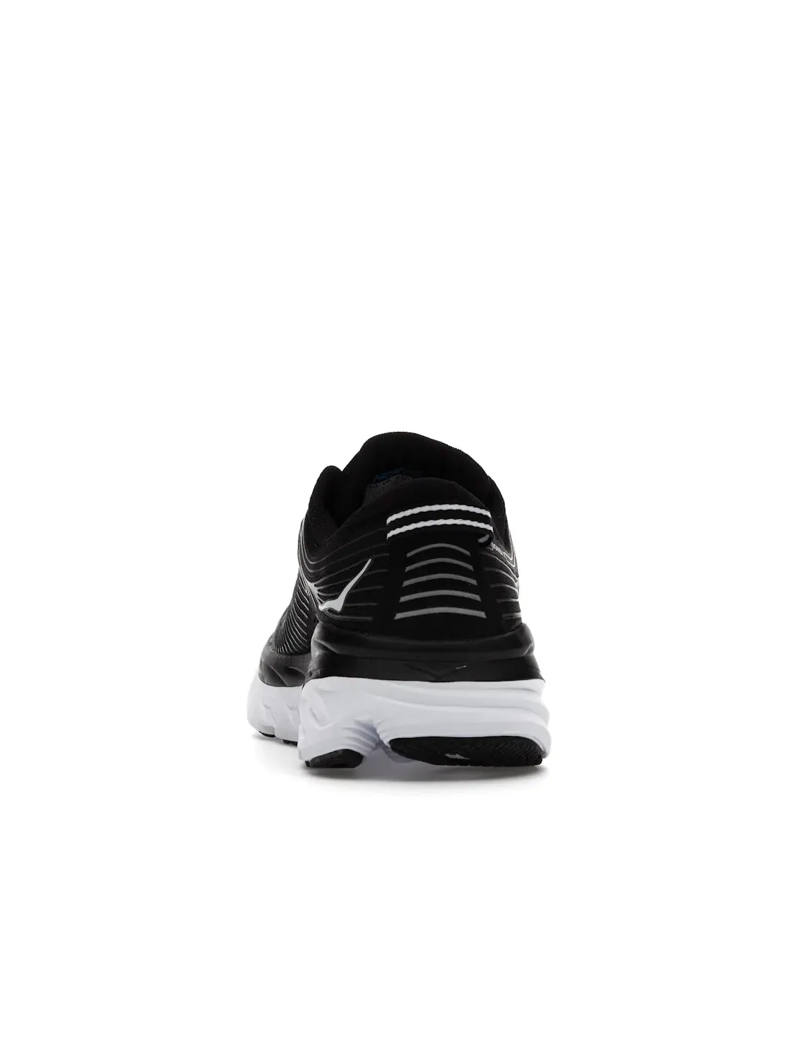 Женские кроссовки для бега Bondi 7 Hoka One One — изображение 4 из 4, черный/белый