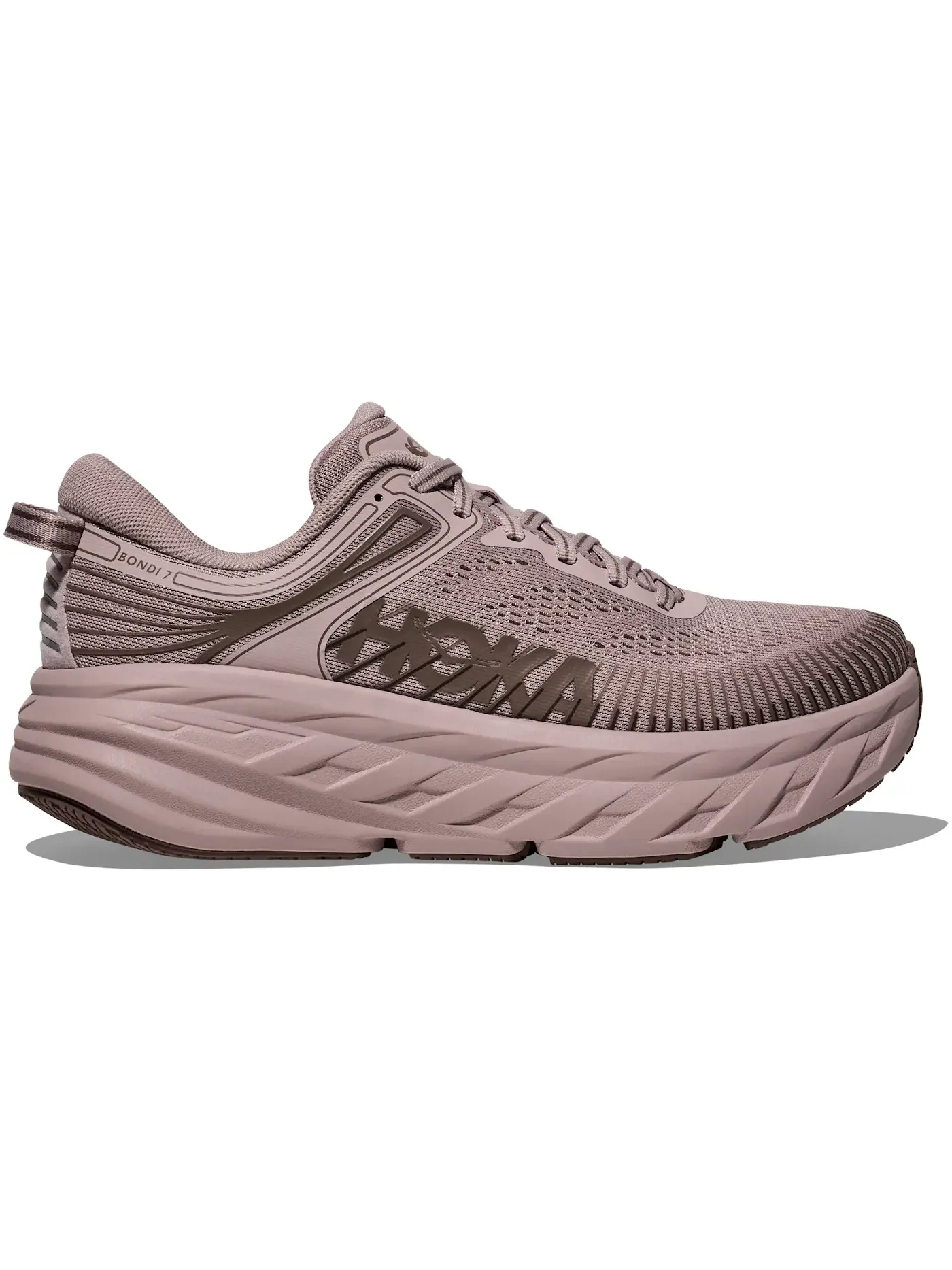 Женские кроссовки с максимальной амортизацией Hoka One One Bondi 7, Date Sugar Date Syrup — изображение 1 из 1
