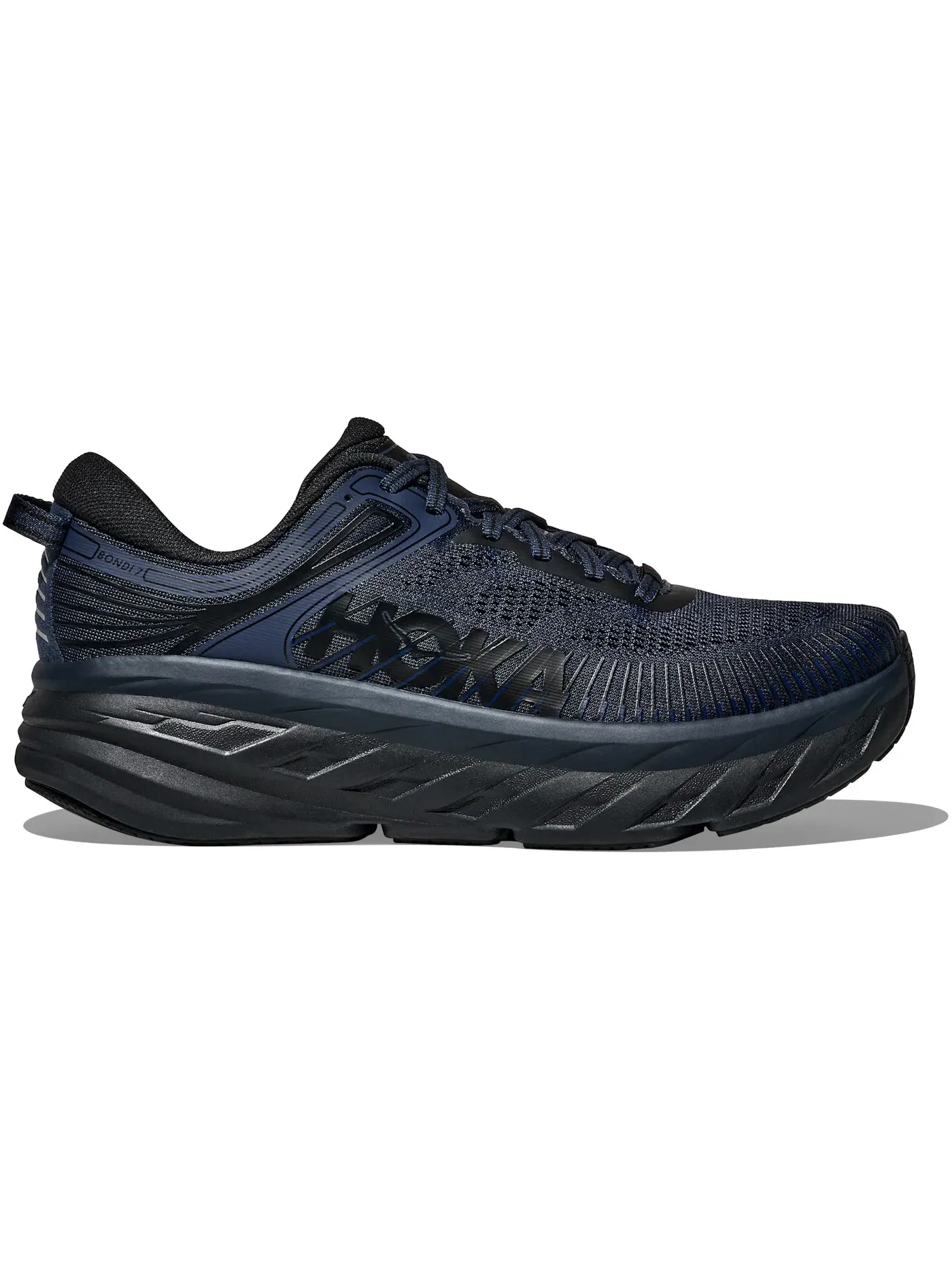 Мужские кроссовки для бега Hoka One One Bondi 7 — изображение 1 из 1, темно-синий/черный