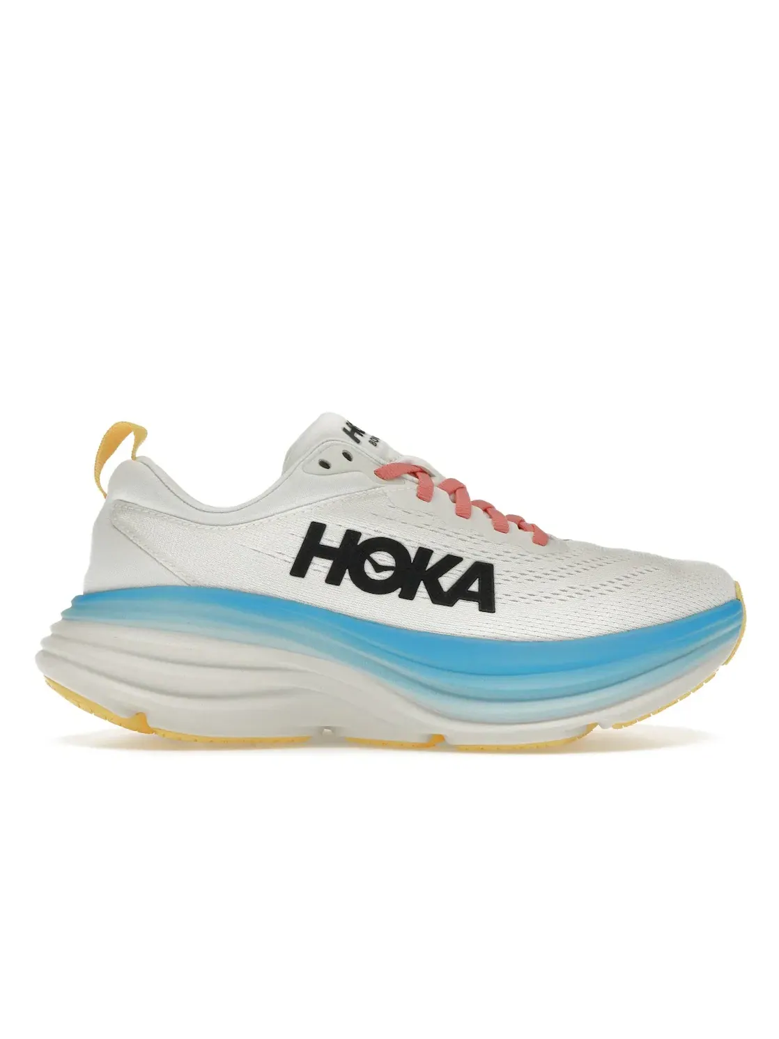 Женские кроссовки для бега Bondi 8 Hoka One One — изображение 1 из 4, слоновая кость