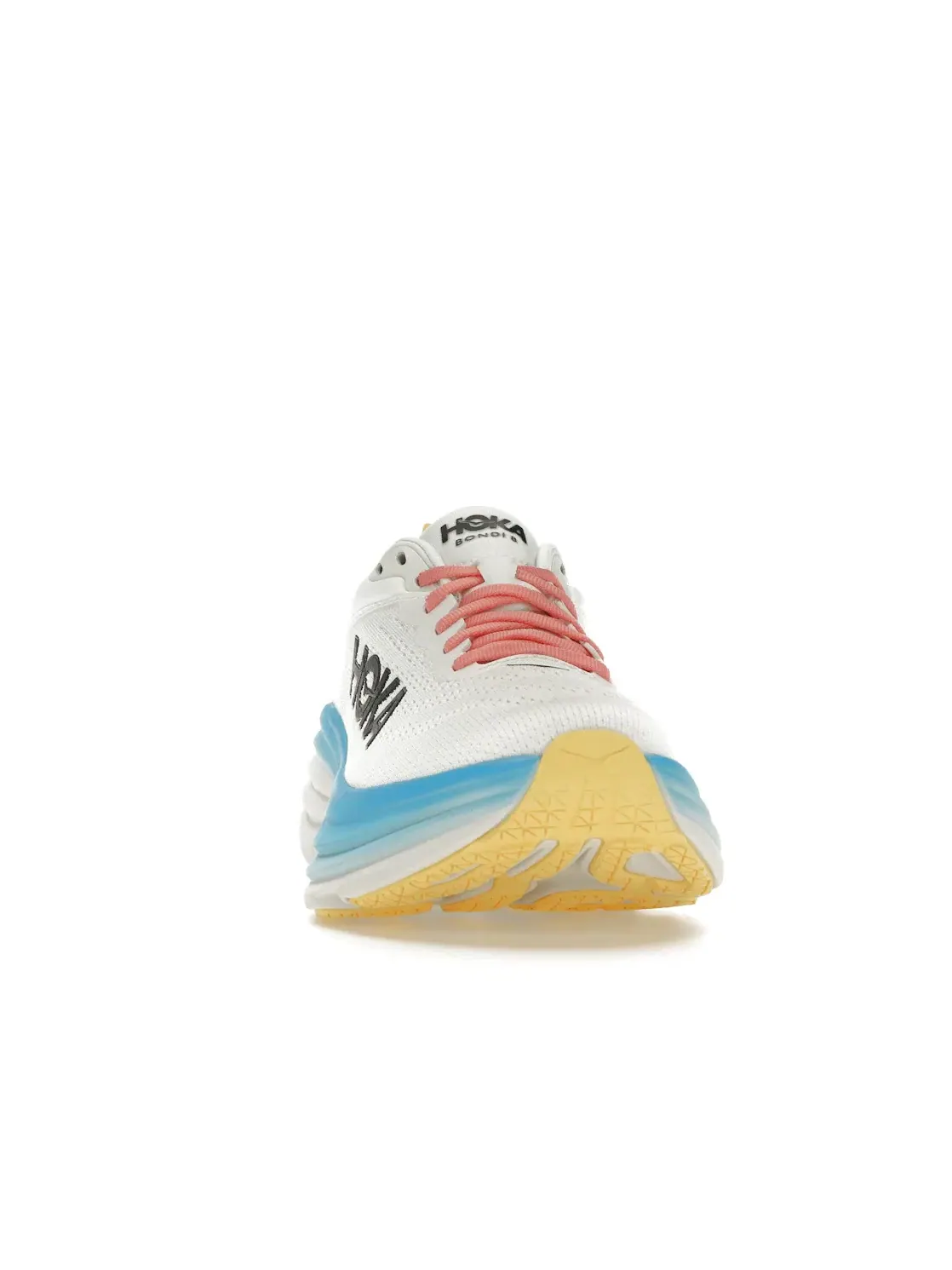 Женские кроссовки для бега Bondi 8 Hoka One One — изображение 2 из 4, слоновая кость