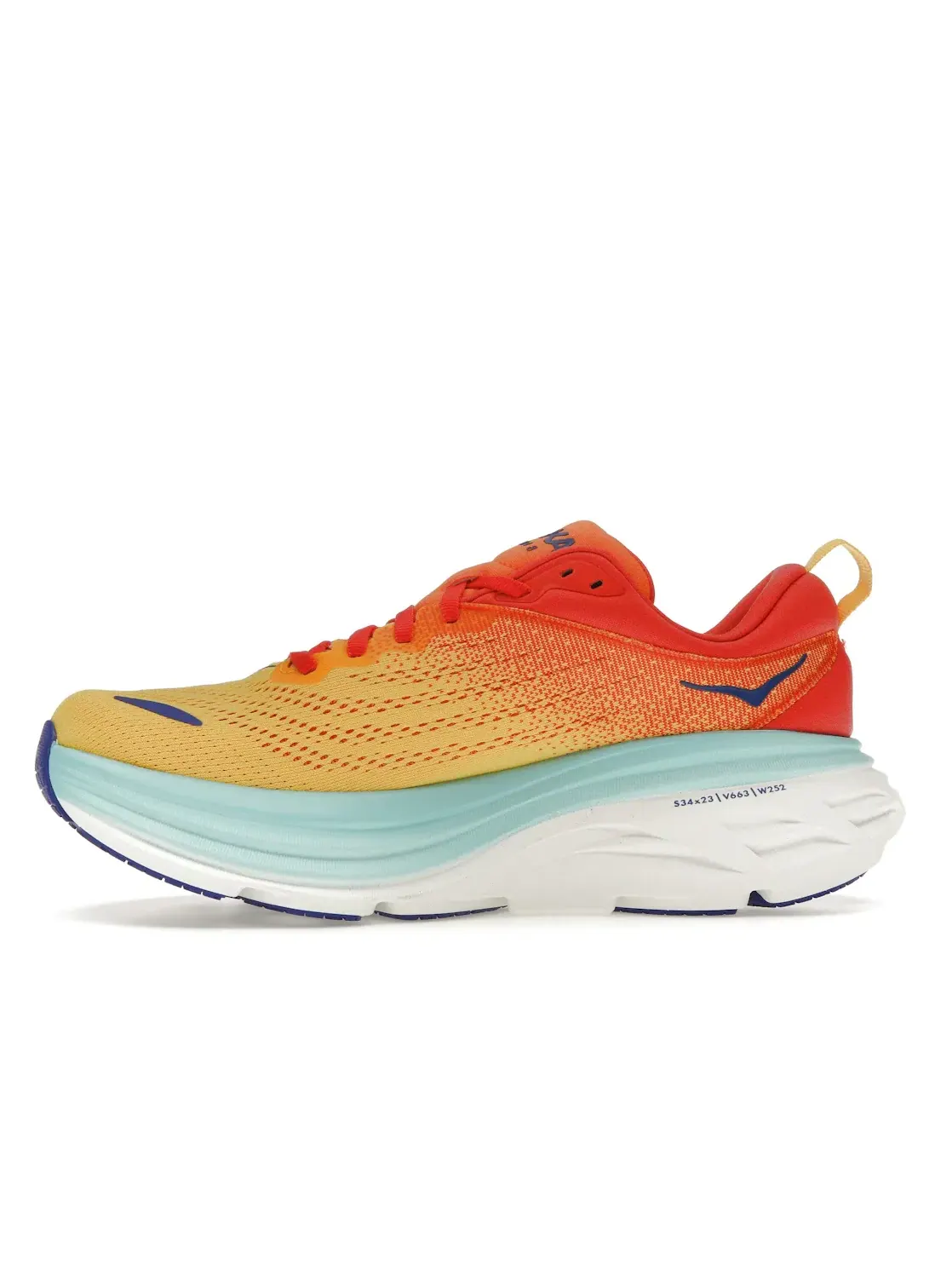 Мужские кроссовки Performance Hoka One One Bondi 8, Cerise Cloudless — изображение 3 из 4