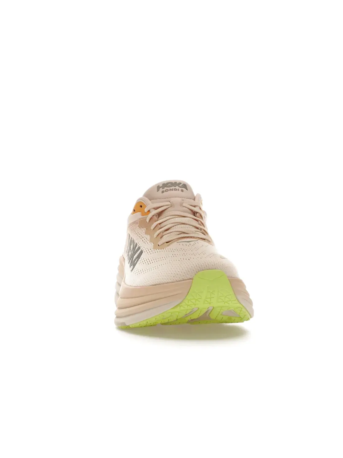 Женские кроссовки с амортизацией Hoka One One Bondi 8 — изображение 2 из 4, кремовый