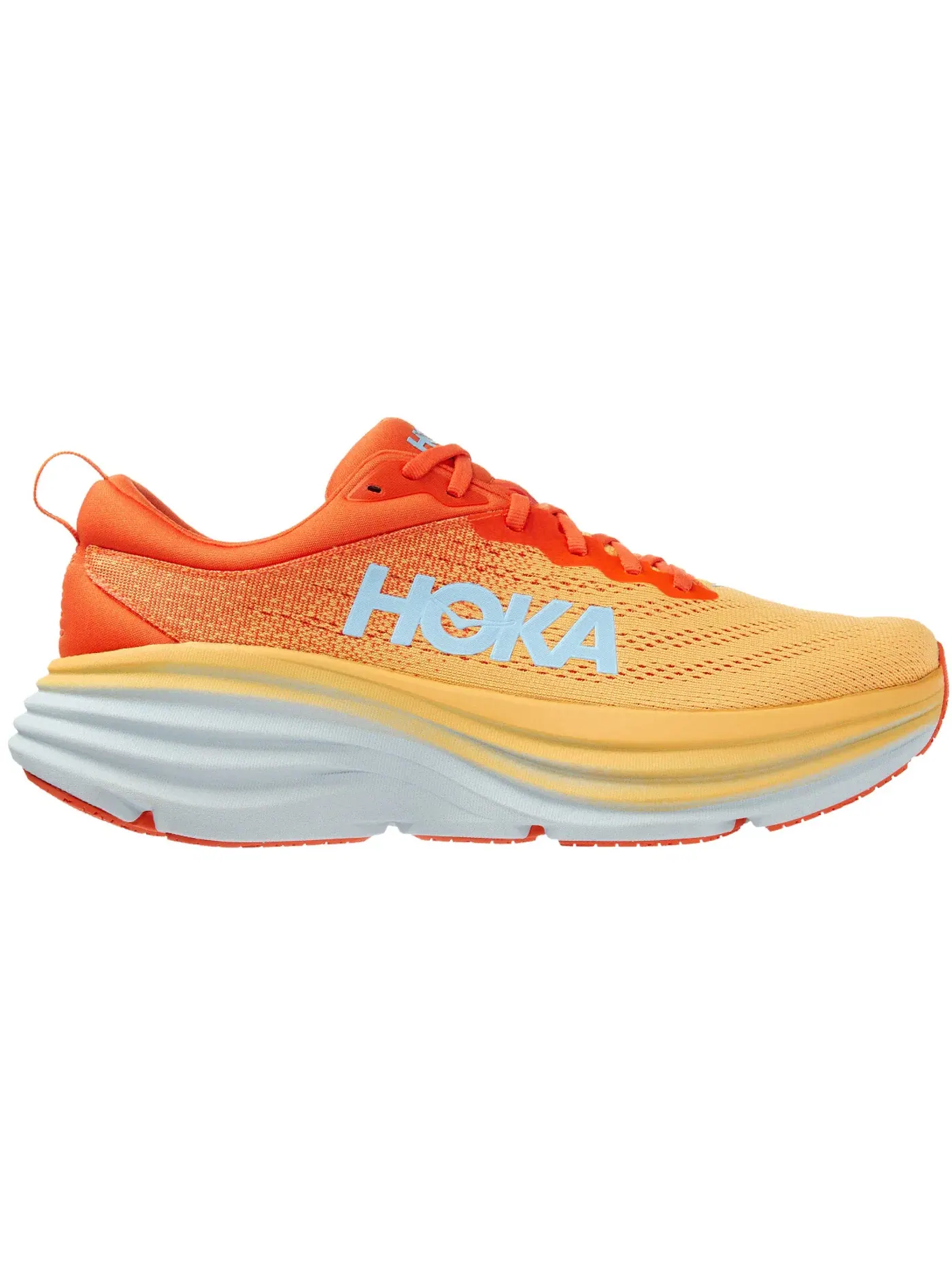 Мужские кроссовки с амортизацией Hoka One One Bondi 8 — изображение 1 из 1, желтый