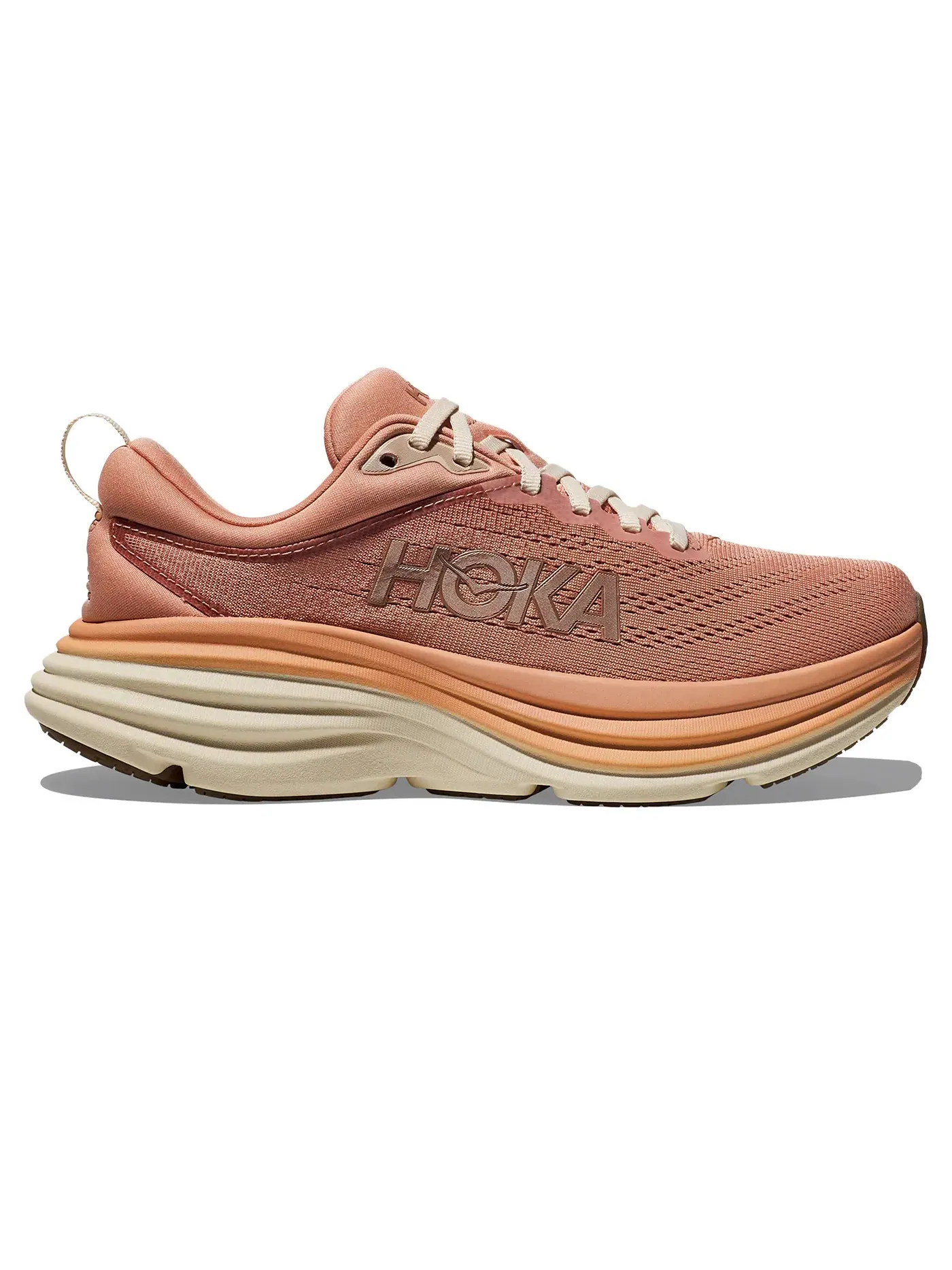 Женские кроссовки для бега Bondi 8 Hoka One One — изображение 1 из 1, кремовый