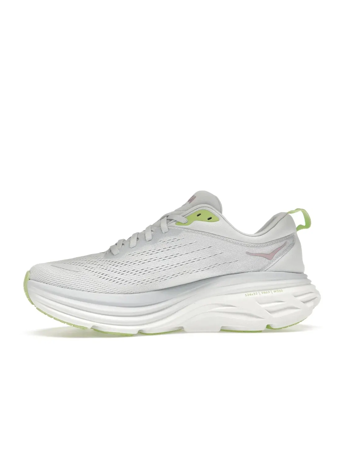 Женские кроссовки с амортизацией Hoka One One Bondi 8 — изображение 3 из 4, розовый