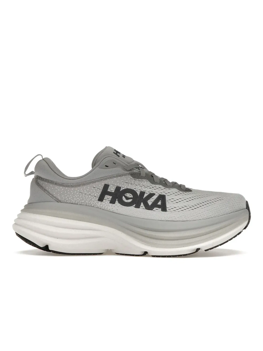 Мужские кроссовки с амортизацией Hoka One One Bondi 8, Sharkskin Harbor Mist — изображение 1 из 4