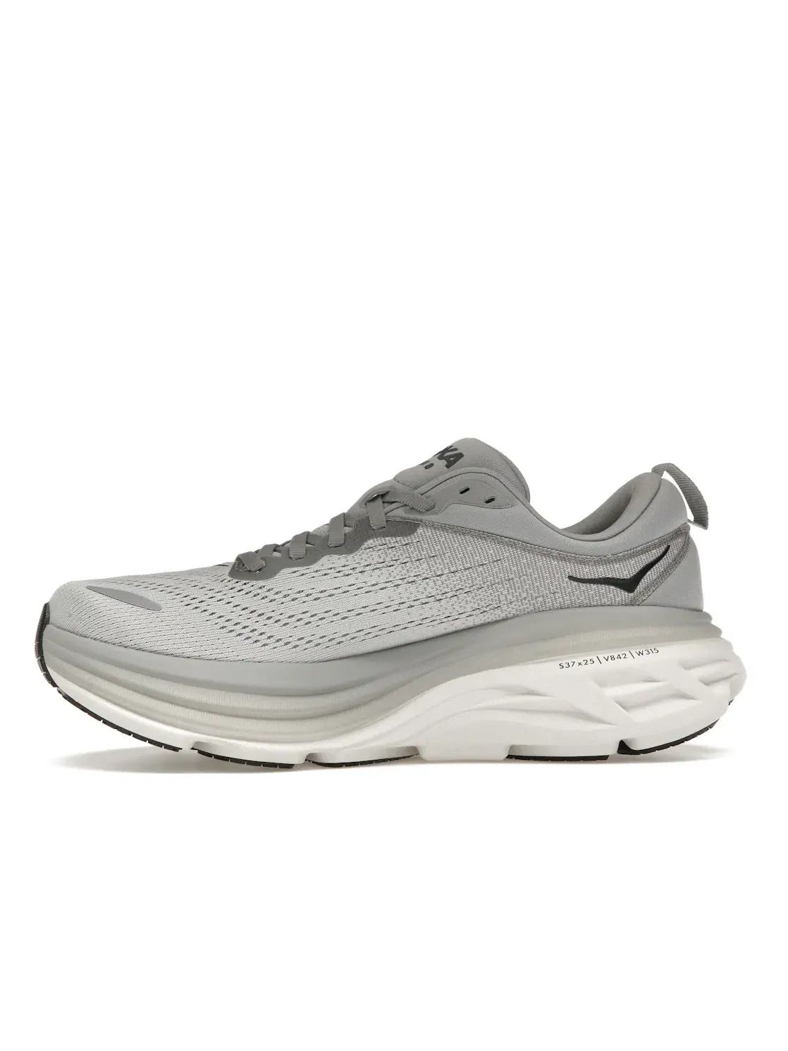 Мужские кроссовки с амортизацией Hoka One One Bondi 8, Sharkskin Harbor Mist — изображение 3 из 4