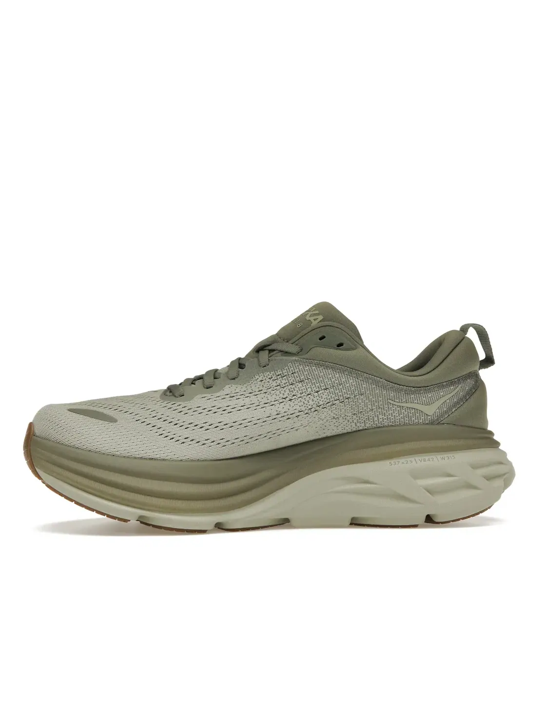Мужские кроссовки для бега Hoka One One Bondi 8, Slate Barley — изображение 3 из 4