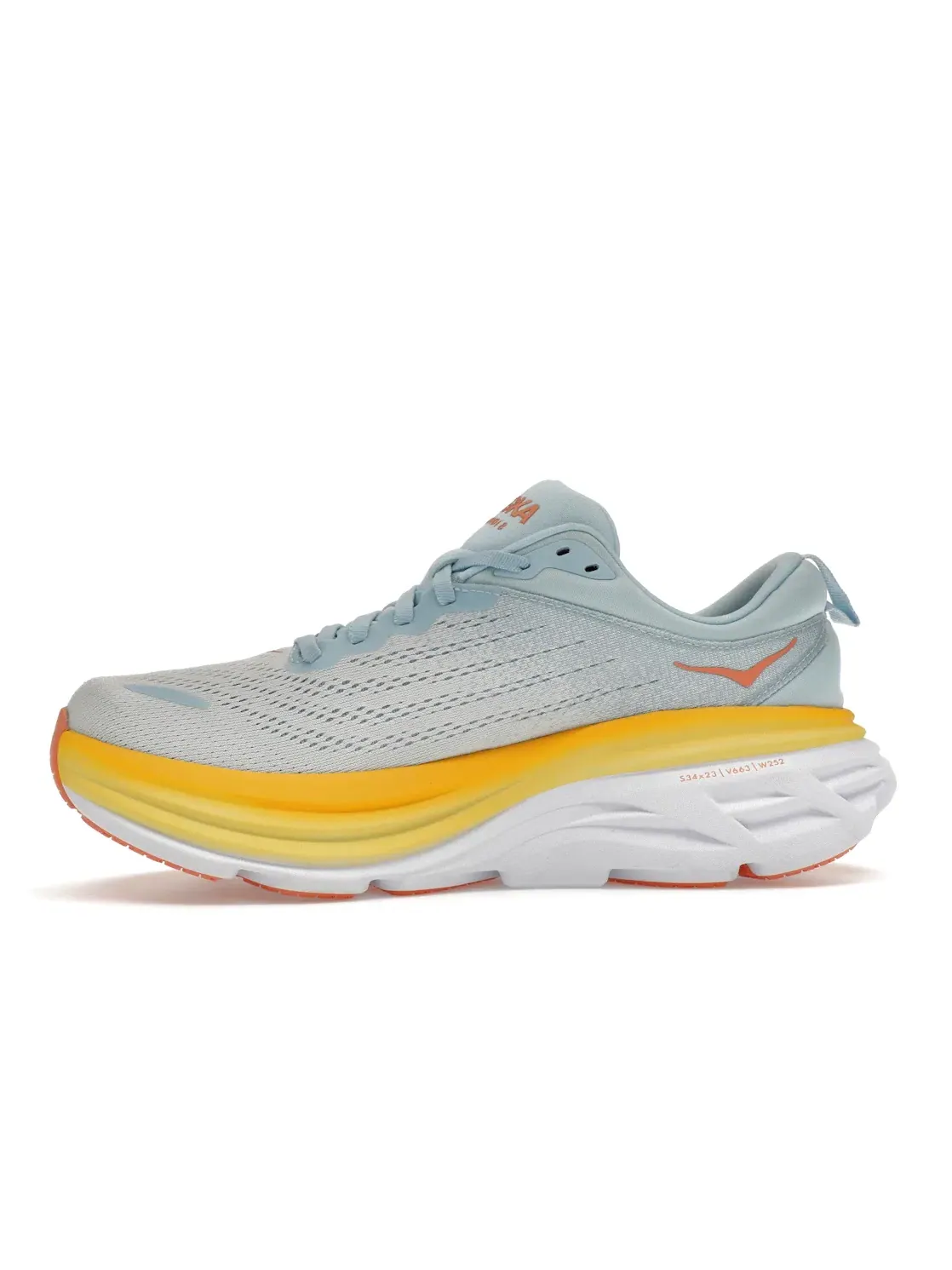 Женские кроссовки для бега с амортизацией Hoka One One Bondi 8, Summer Song Country Air — изображение 3 из 4