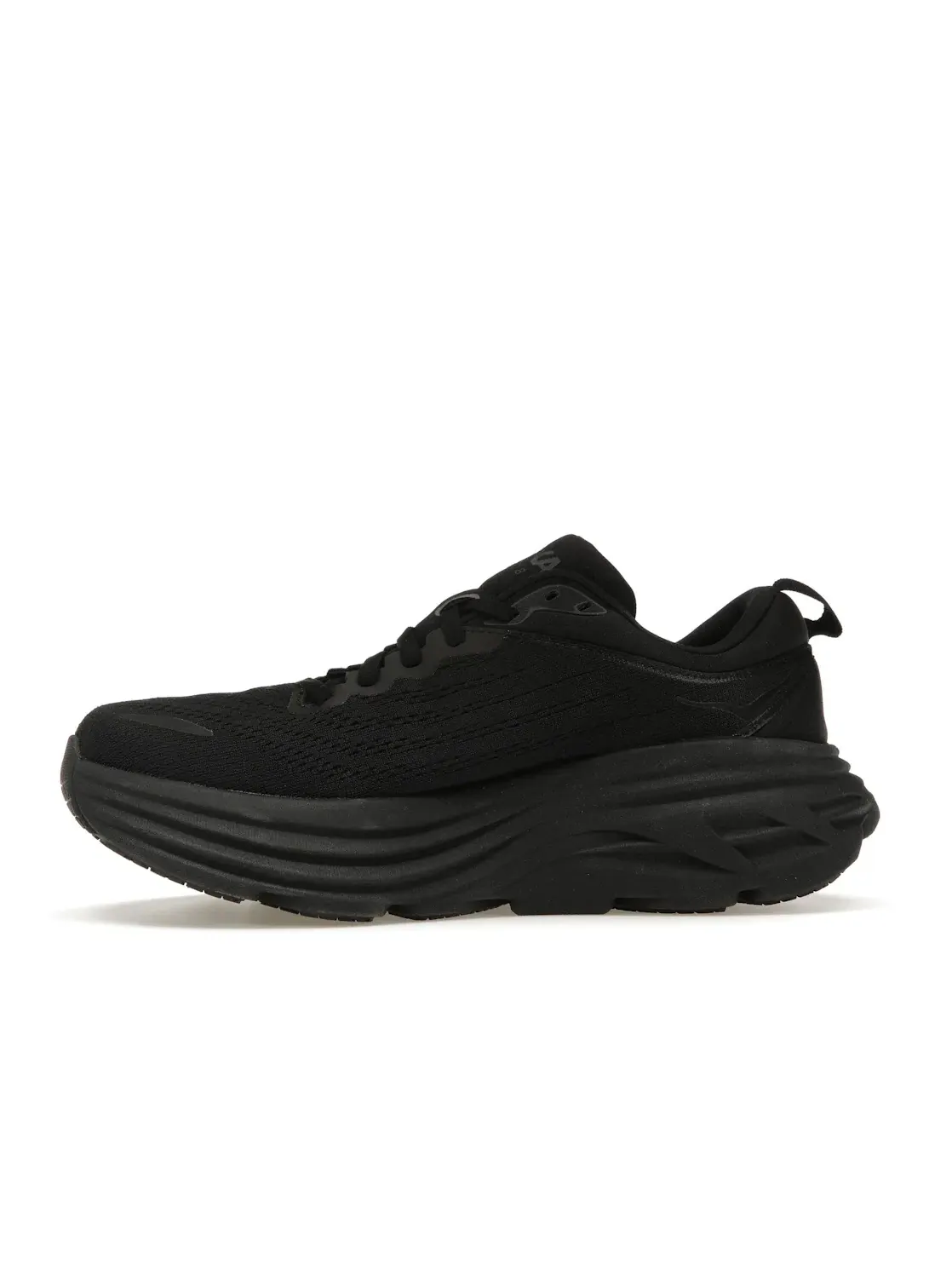 Женские кроссовки для бега Hoka One One Bondi 8 — изображение 3 из 4, черный/черный