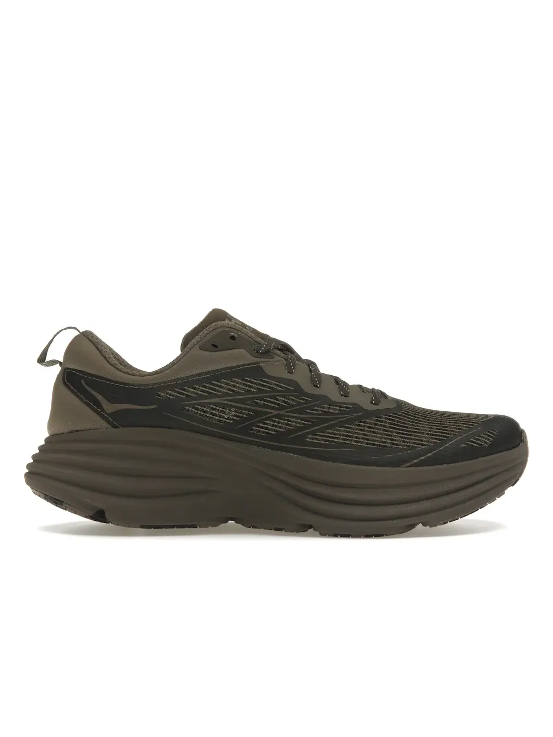 Мужские кроссовки с амортизацией Hoka One One Bondi 8 Caged, Umber/Deep Umber — изображение 1 из 4