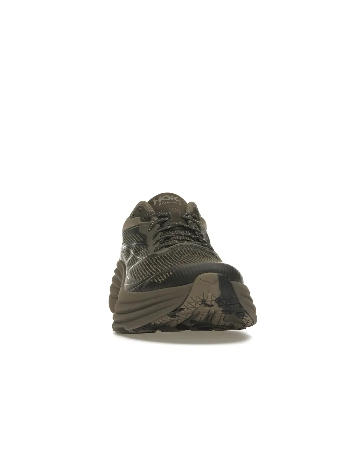 Мужские кроссовки с амортизацией Hoka One One Bondi 8 Caged, Umber/Deep Umber — изображение 2 из 4