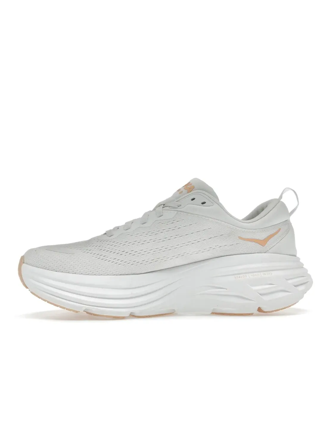Женские кроссовки для бега Hoka One One Bondi 8 — изображение 3 из 4, белый