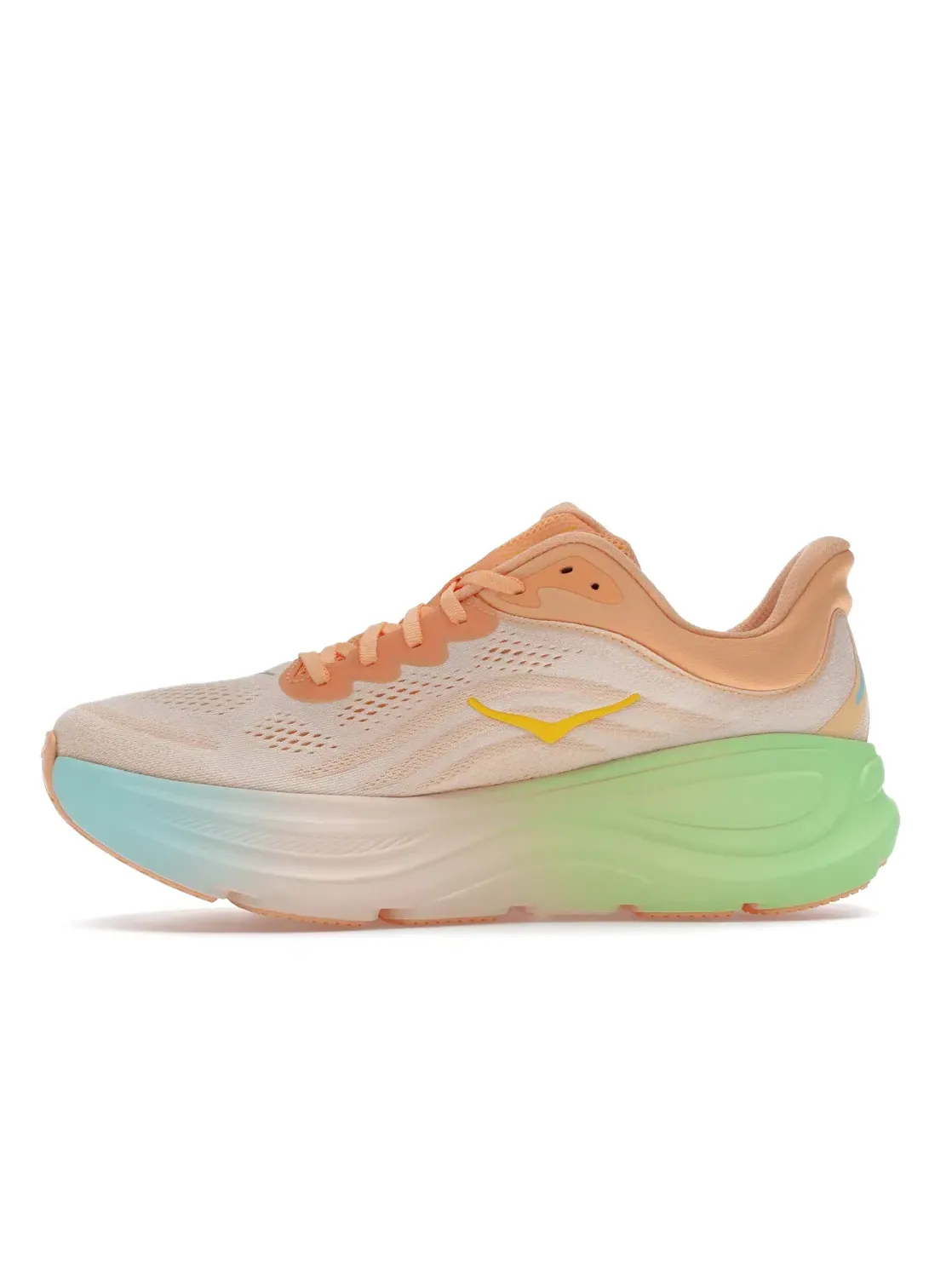 Мужские кроссовки для бега Hoka One One Bondi 9, Frost Pale Tangerine — изображение 3 из 4