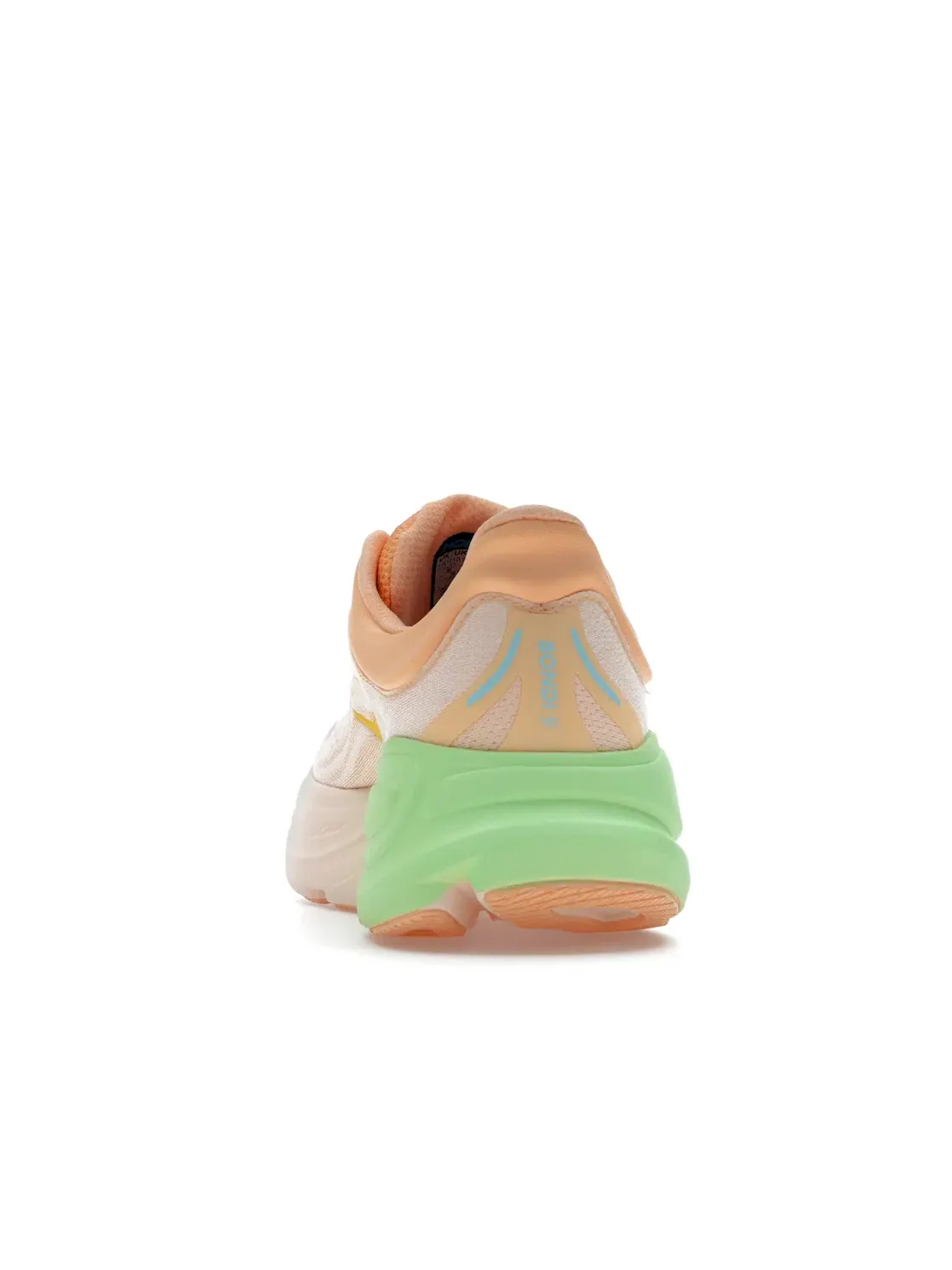 Мужские кроссовки для бега Hoka One One Bondi 9, Frost Pale Tangerine — изображение 4 из 4