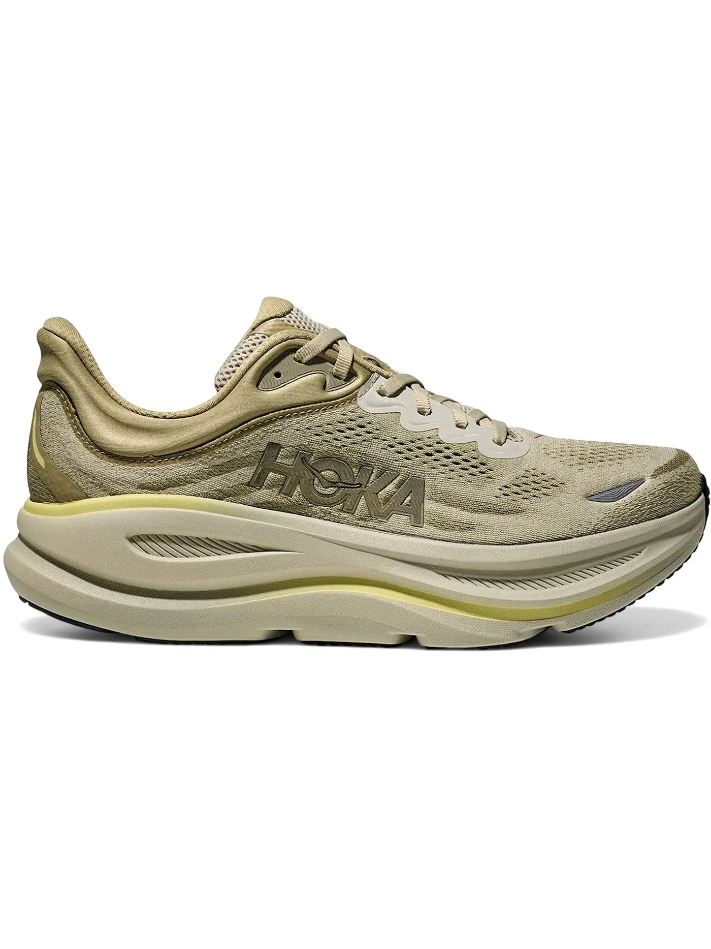 Мужские кроссовки с амортизацией Hoka One One Bondi 9, Grassland Oyster Mushroom — изображение 1 из 1