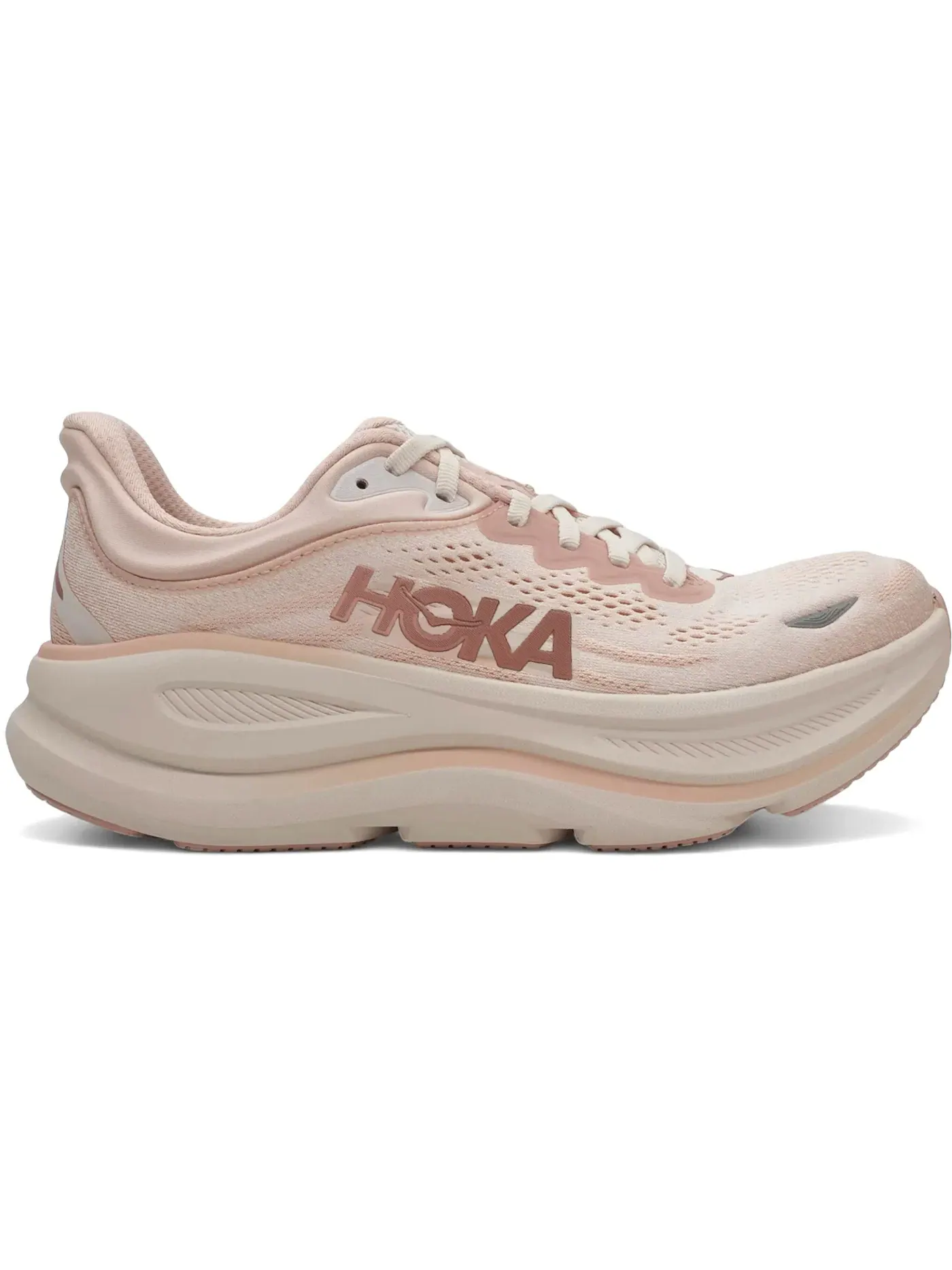 Женские кроссовки для бега Hoka One One Bondi 9 — изображение 1 из 1, розовый розовый кремовый