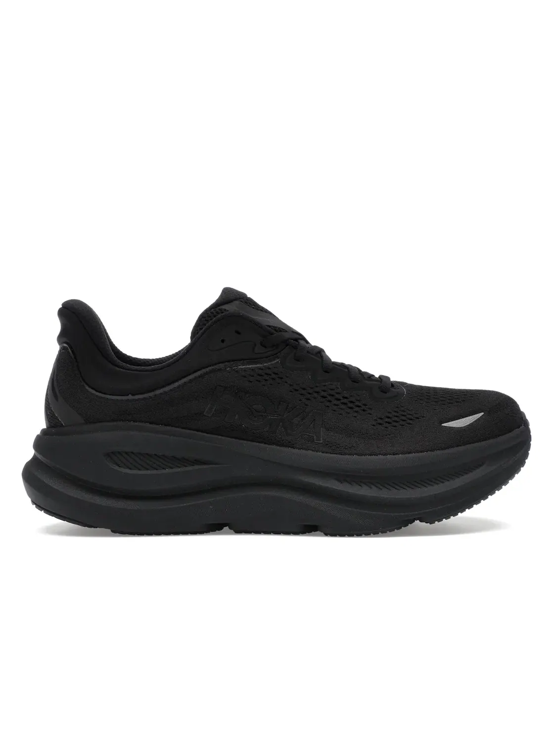 Мужские кроссовки с максимальной амортизацией Hoka One One Bondi 9 — изображение 1 из 4, черный
