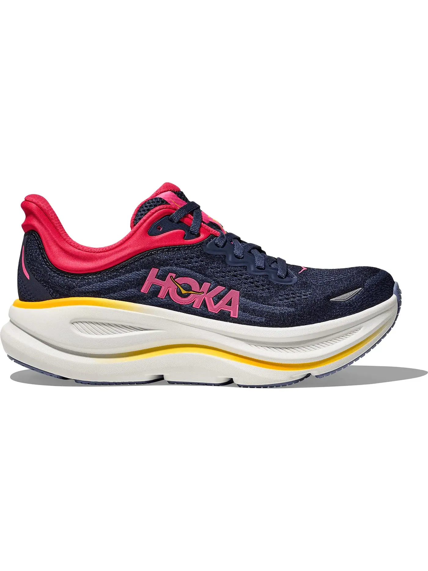 Женские кроссовки с амортизацией Hoka One One Bondi 9 — изображение 1 из 1, темно-синий синий