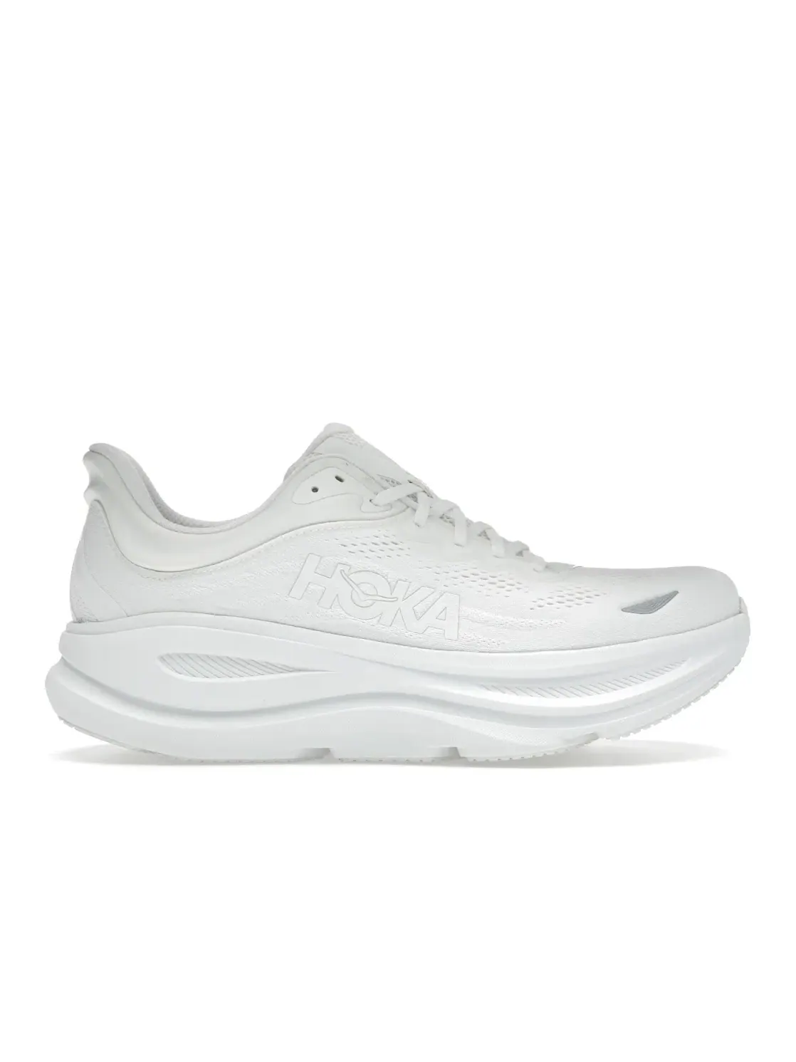 Мужские кроссовки с максимальной амортизацией Hoka One One Bondi 9 — изображение 1 из 4, белый белый