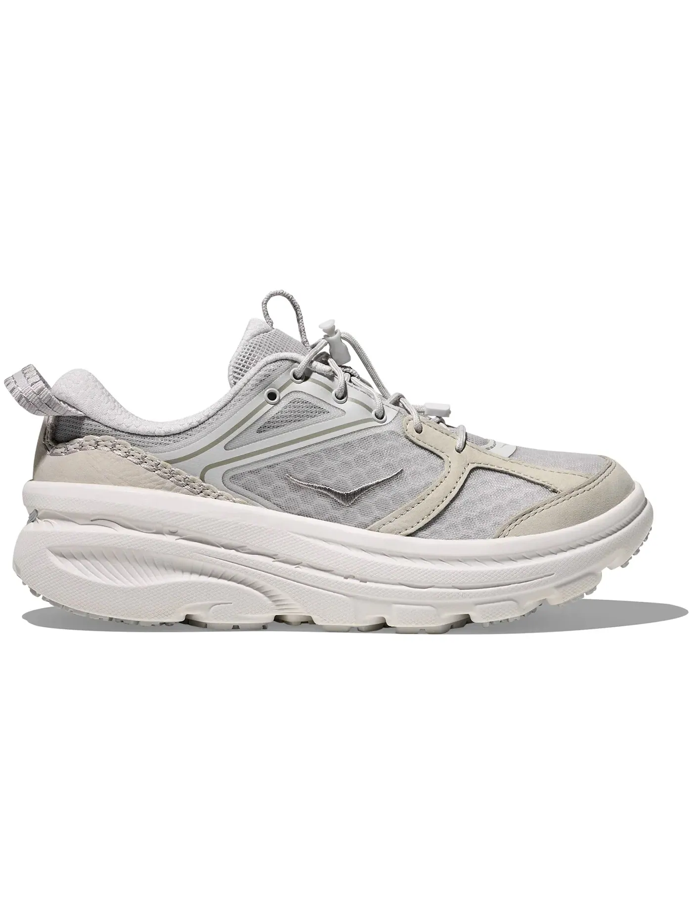 Мужские кроссовки Lifestyle Hoka One One Bondi B3LS — изображение 1 из 1, серый/белый