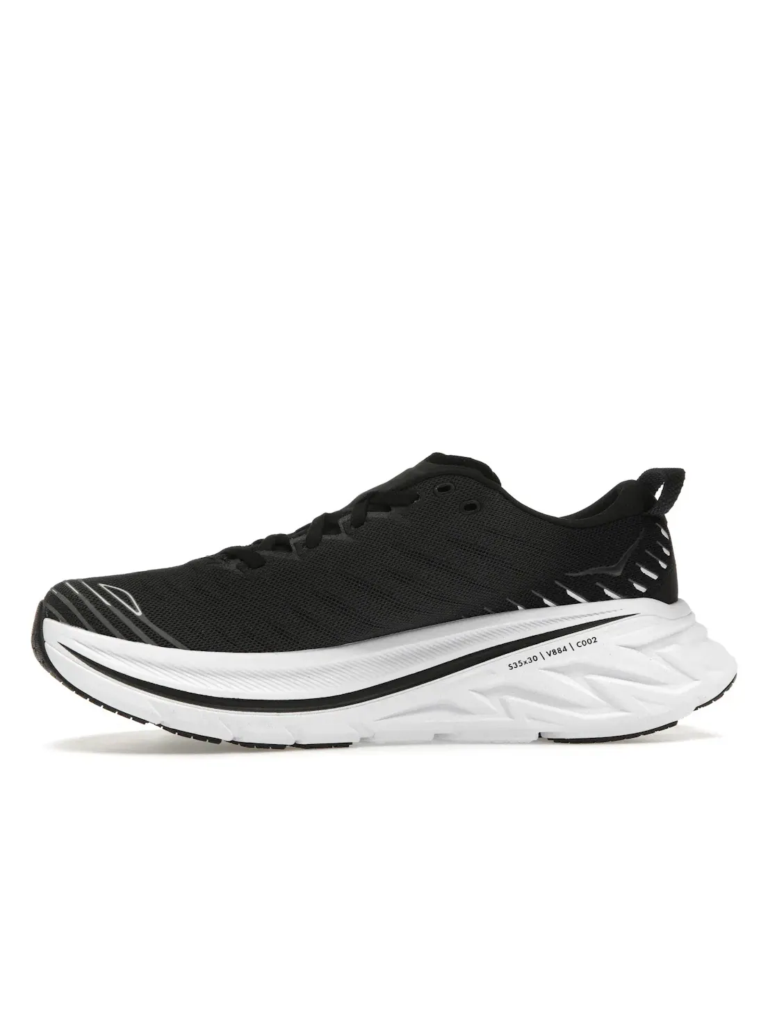 Мужские кроссовки для бега Hoka One One Bondi X — изображение 3 из 4, черный/белый