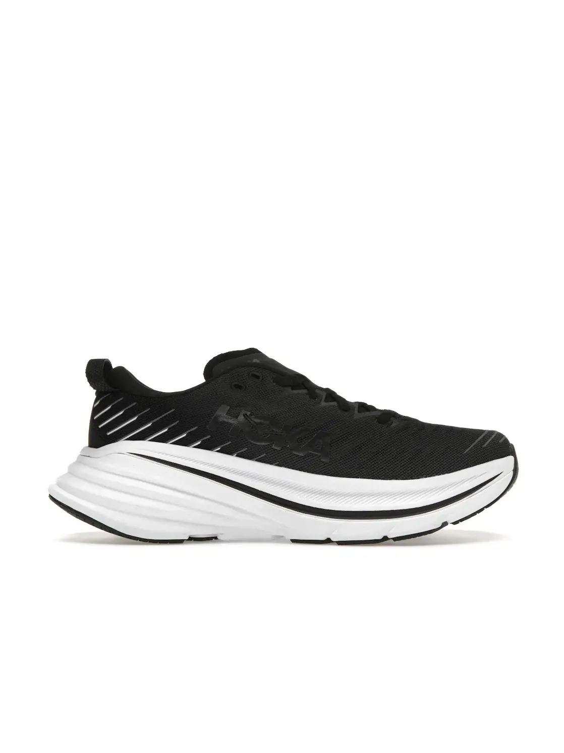 Женские кроссовки для бега Hoka One One Bondi X — изображение 1 из 4, черный/белый
