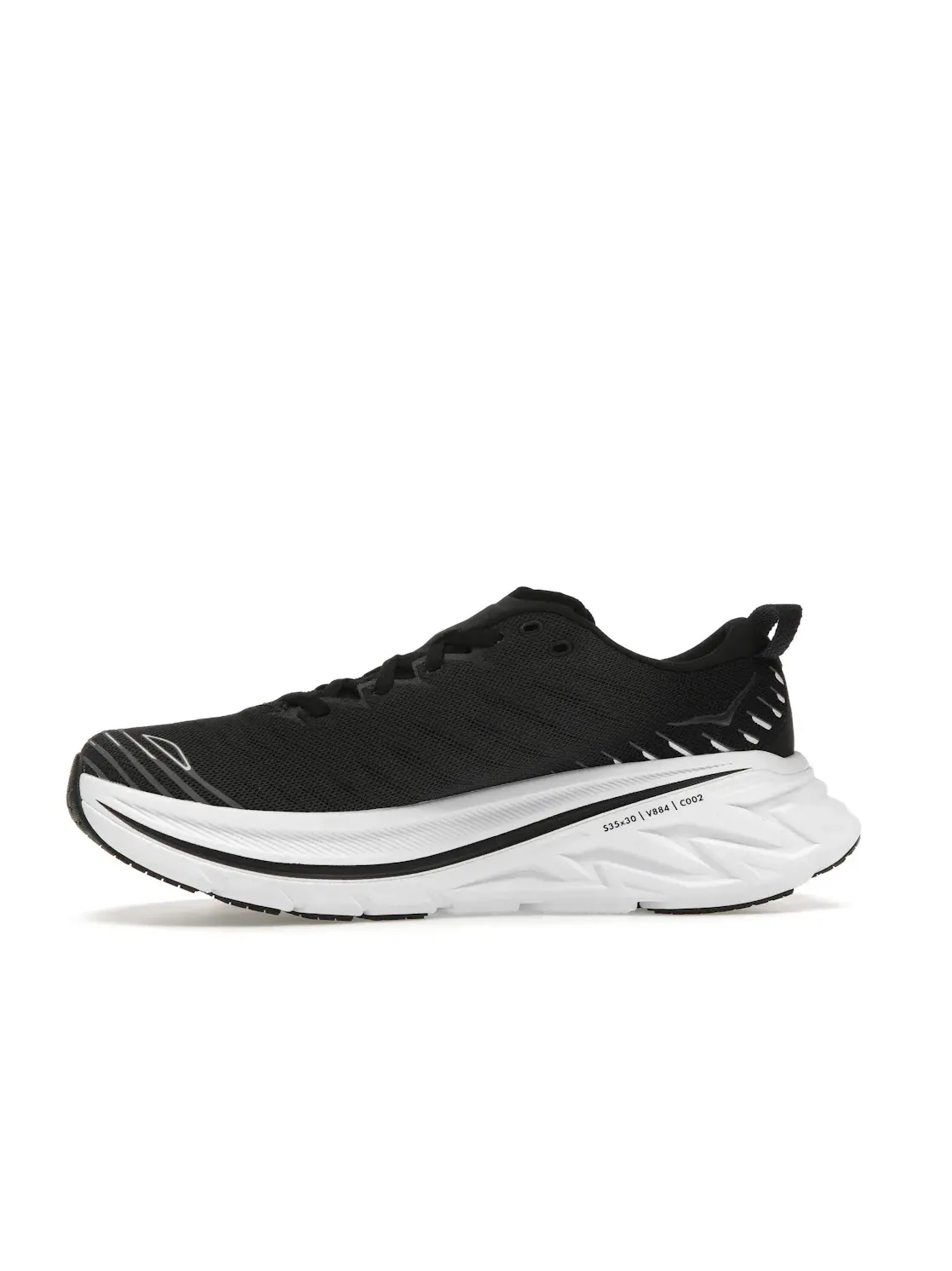 Женские кроссовки для бега Hoka One One Bondi X — изображение 3 из 4, черный/белый