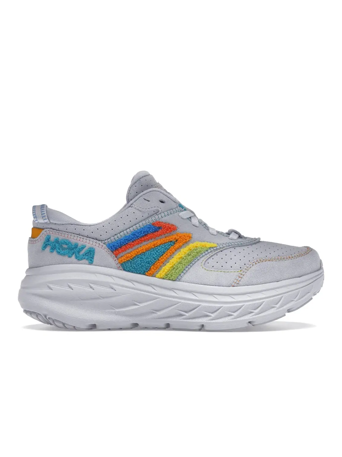Кроссовки для бега с принтом Hoka One One Bondi L, Arctic Ice/Atlantis — изображение 1 из 4