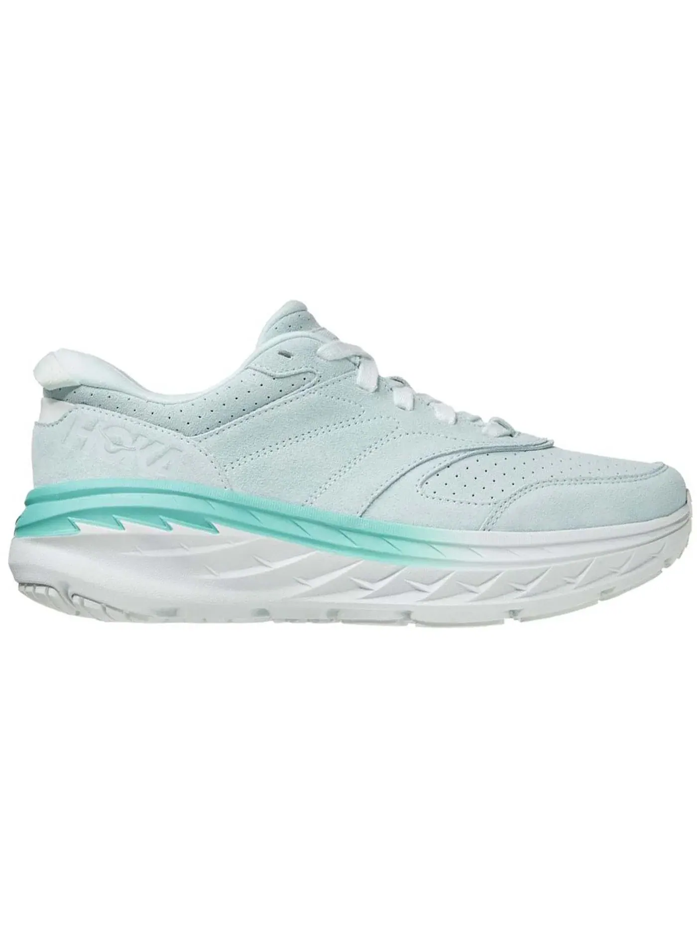 Кроссовки беговые с замшевым верхом Hoka One One Bondi L Suede — изображение 1 из 1, синий
