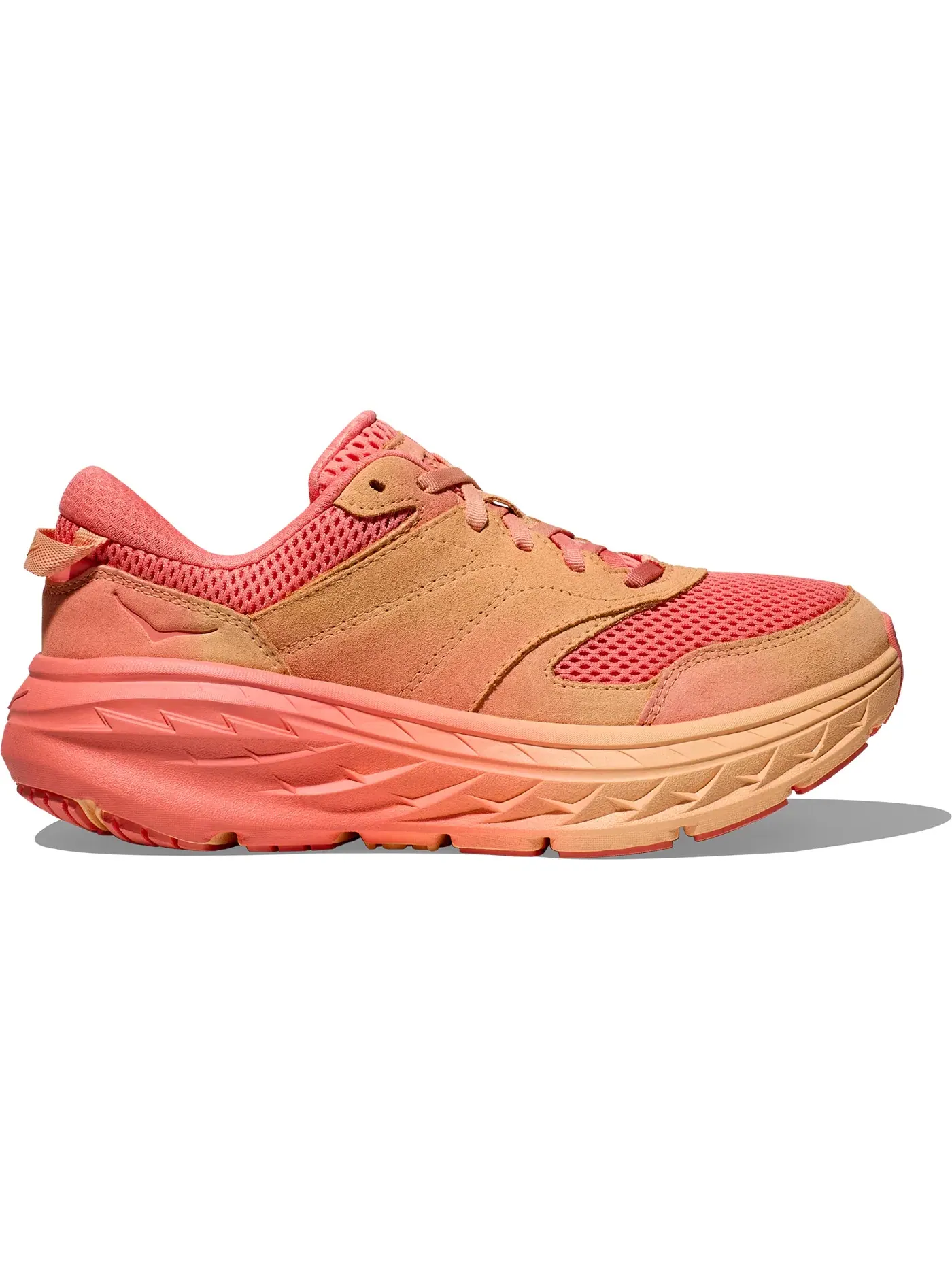 Мужские кроссовки для повседневной носки Hoka One One Bondi L, Cantaloupe/Electric Coral — изображение 1 из 1