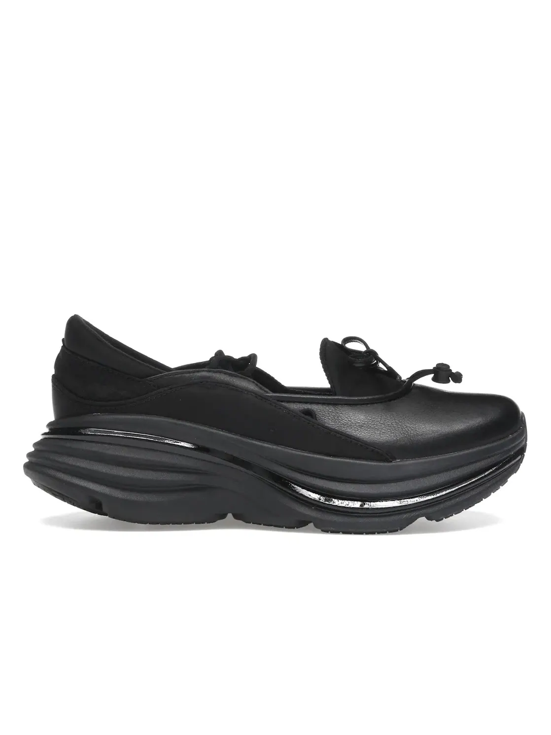 Мужские кроссовки с ремешками Hoka One One Bondi Mary Jane — изображение 1 из 4, черный