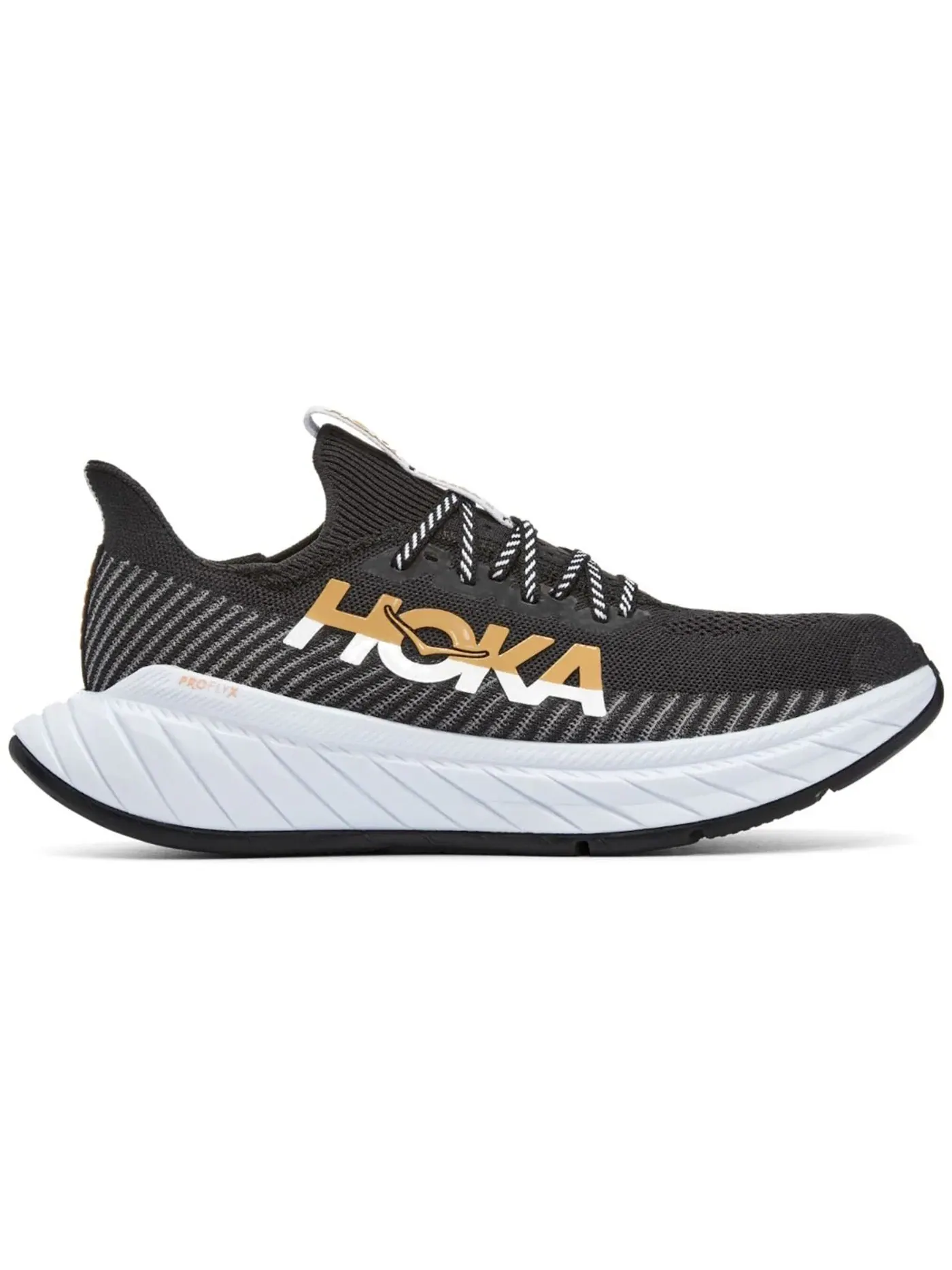 Мужские кроссовки для бега Hoka One One Carbon X 3 — изображение 1 из 2, черный/белый