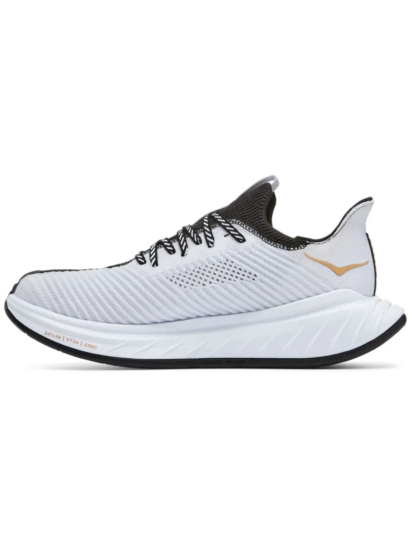 Мужские кроссовки для бега Hoka One One Carbon X 3 — изображение 2 из 2, черный/белый