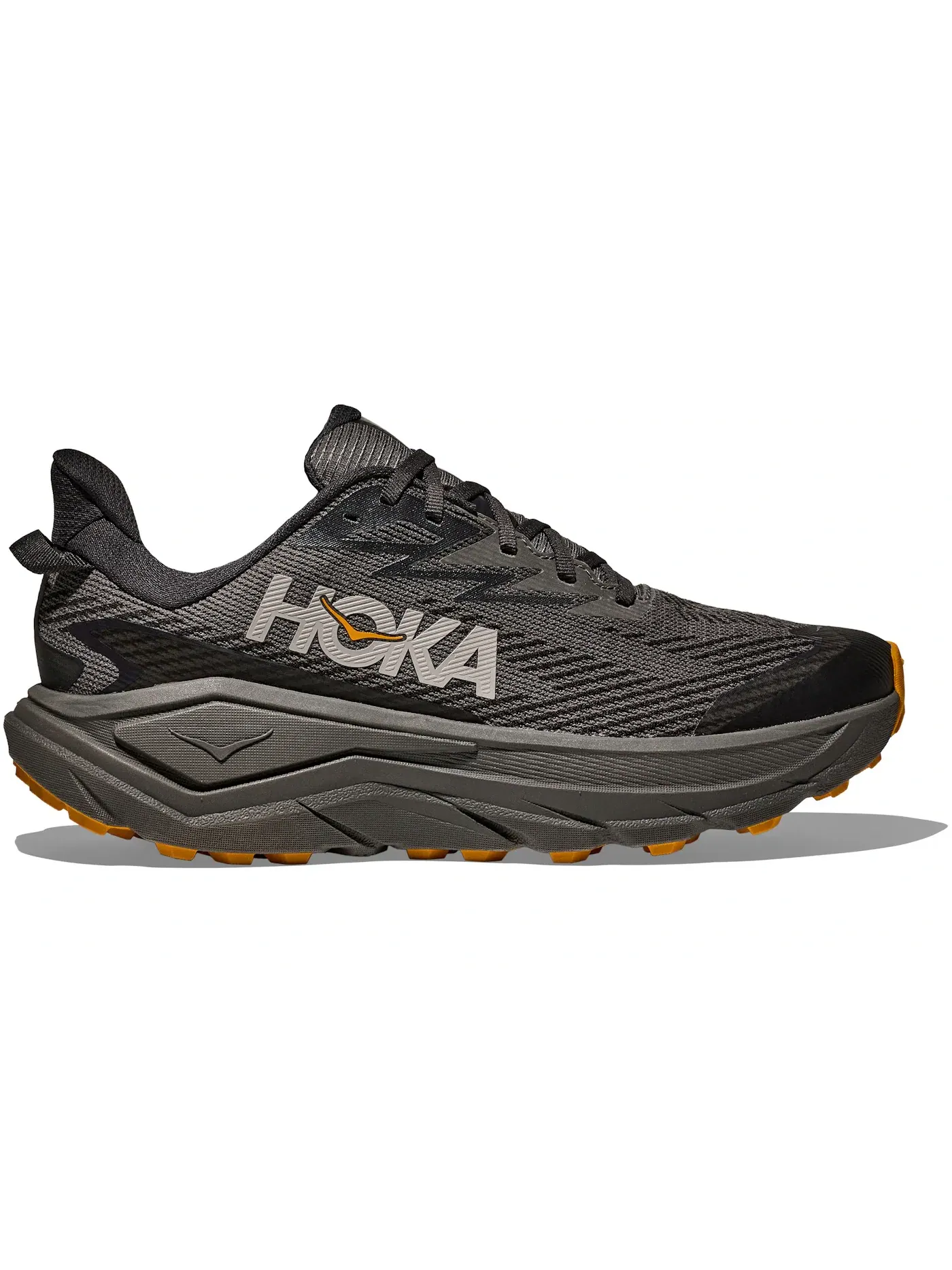 Мужские кроссовки для бега Challenger 8 Gore-Tex Hoka One One — изображение 1 из 1, серый желтый