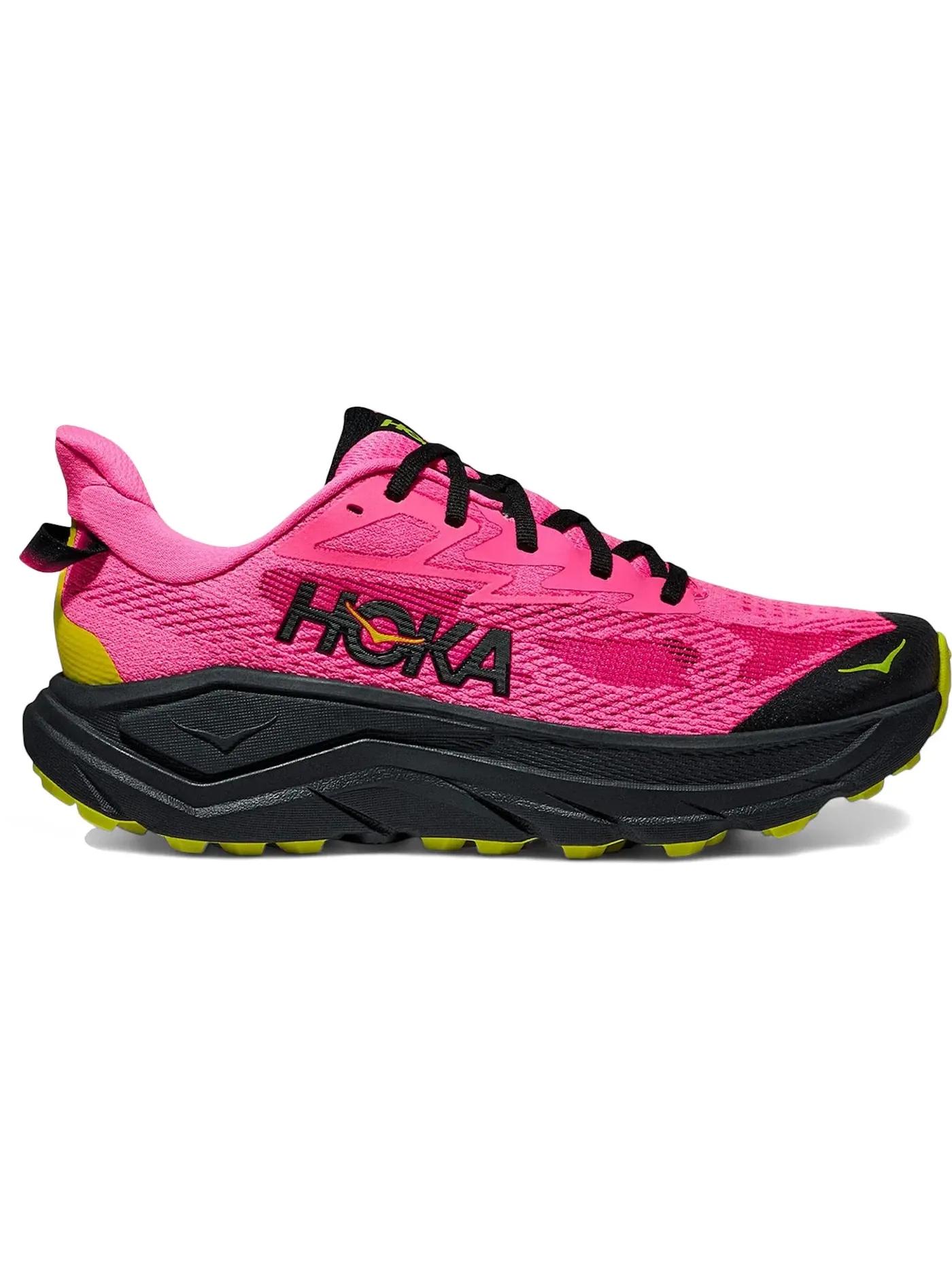 Женские кроссовки для бега Challenger 8 Hoka One One — изображение 1 из 1, неоновый розовый черный