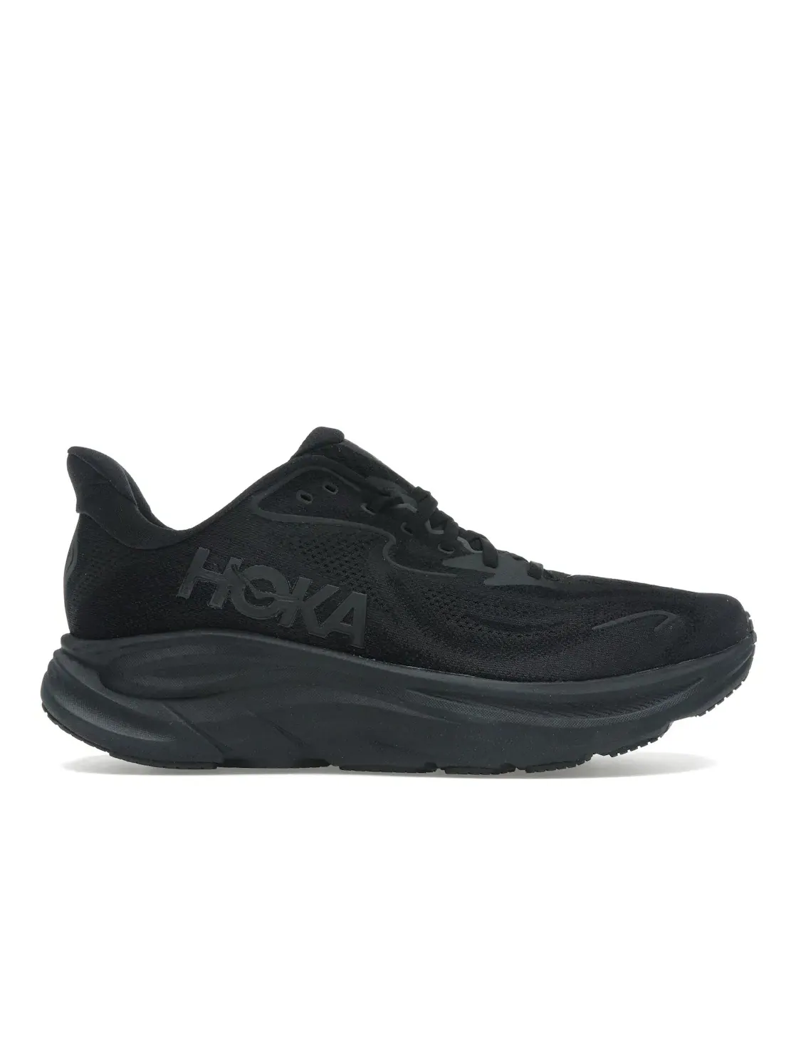 Мужские кроссовки с легкой амортизацией Hoka One One Clifton 10 — изображение 1 из 4, черный/черный