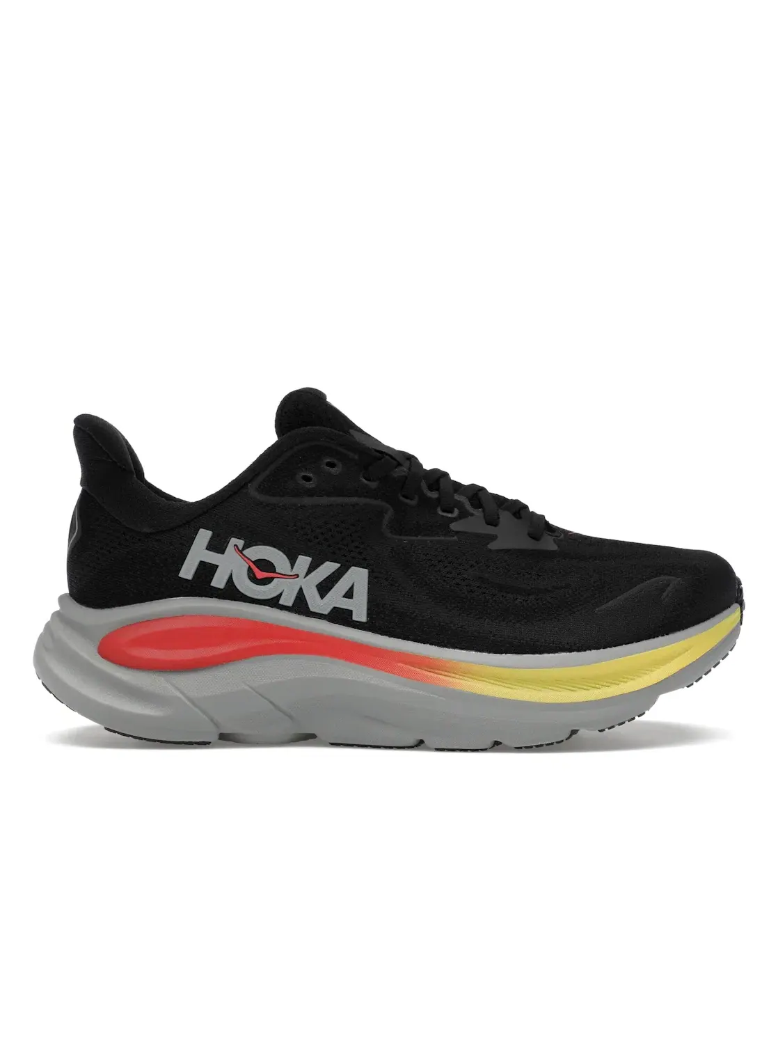 Мужские кроссовки для бега Hoka One One Clifton 10 — изображение 1 из 4, черный/серый
