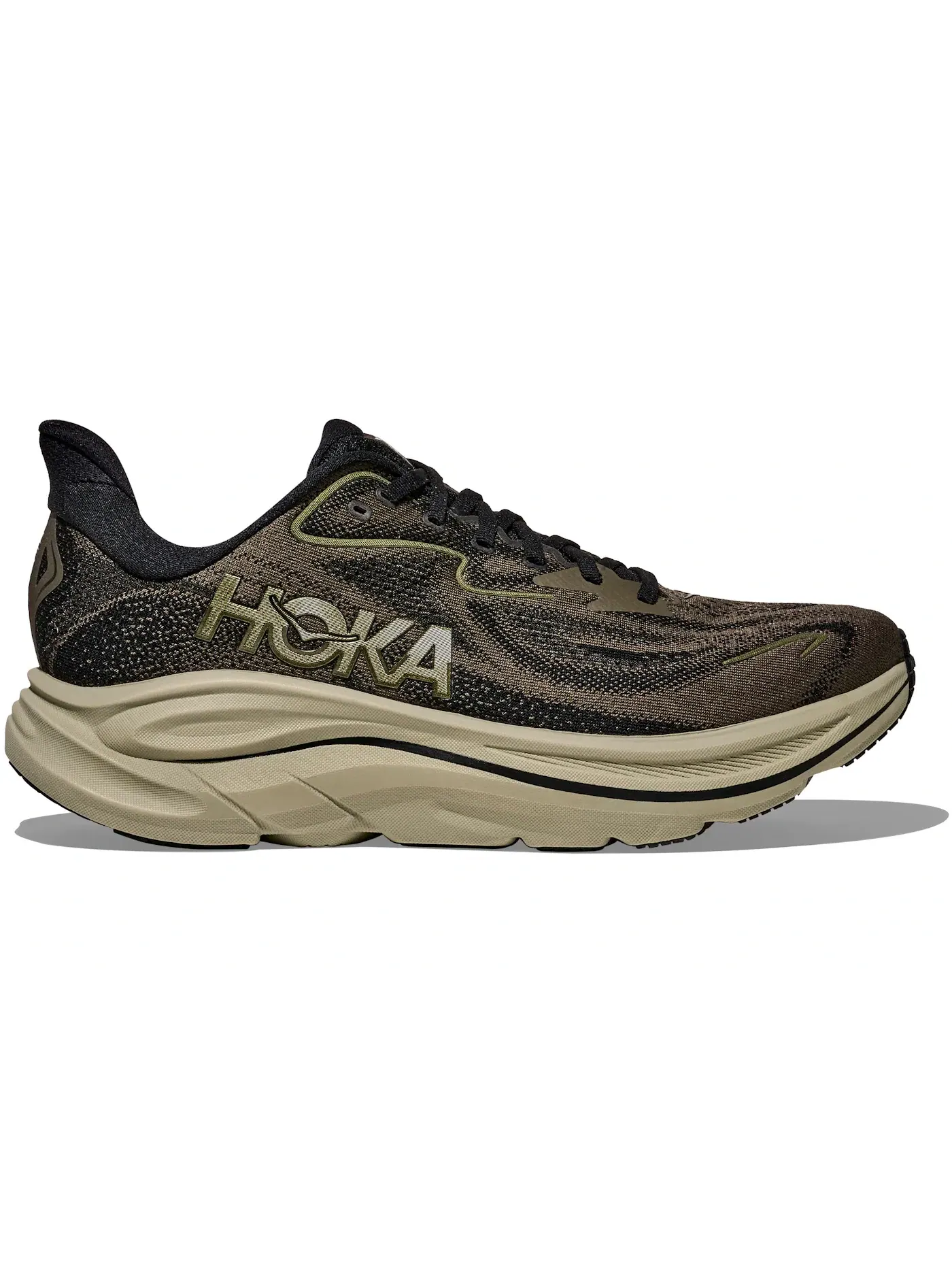 Мужские кроссовки для бега Hoka One One Clifton 10 — изображение 1 из 1, темный черный