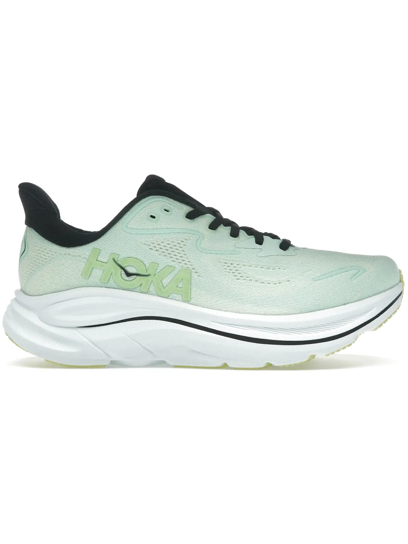 Мужские кроссовки для бега Hoka One One Clifton 10, Mint Fluorite Luna Moth — изображение 1 из 1
