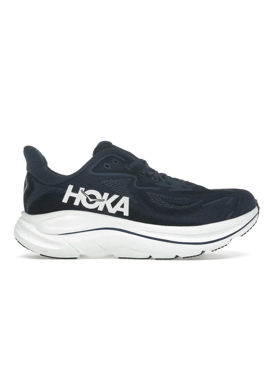 Мужские кроссовки для бега Hoka One One Clifton 10 — изображение 1 из 4, темно-синий/белый