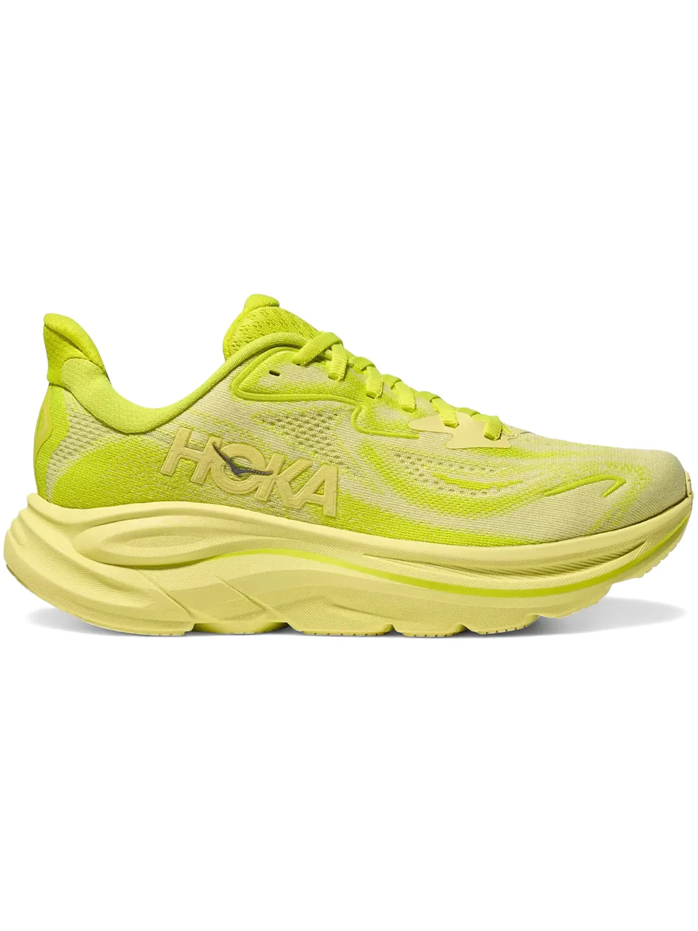 Женские кроссовки для бега Hoka One One Clifton 10, Neon Hoka Citrus/Sunlight — изображение 1 из 1