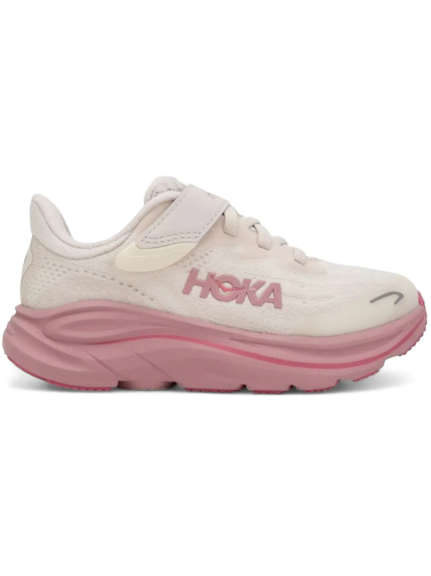 Детские кроссовки для бега Hoka One One Clifton 10 — изображение 1 из 1, розовый кремовый розовый