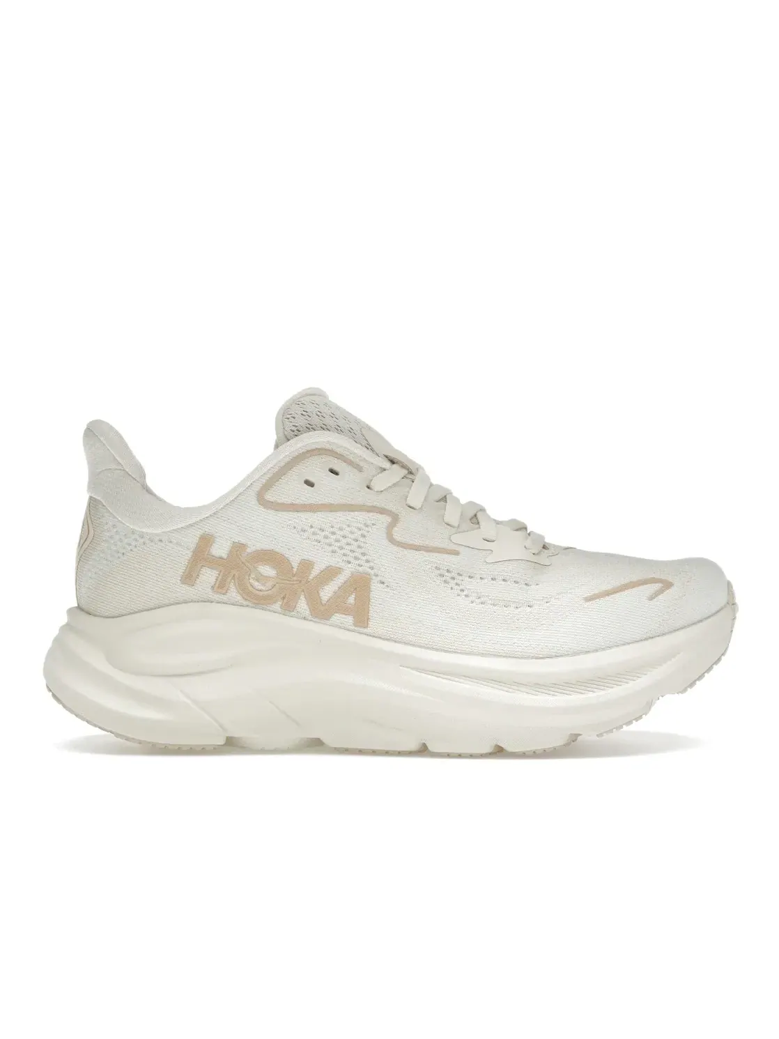 Женские кроссовки с амортизацией Hoka One One Clifton 10, Vanilla Birch — изображение 1 из 4